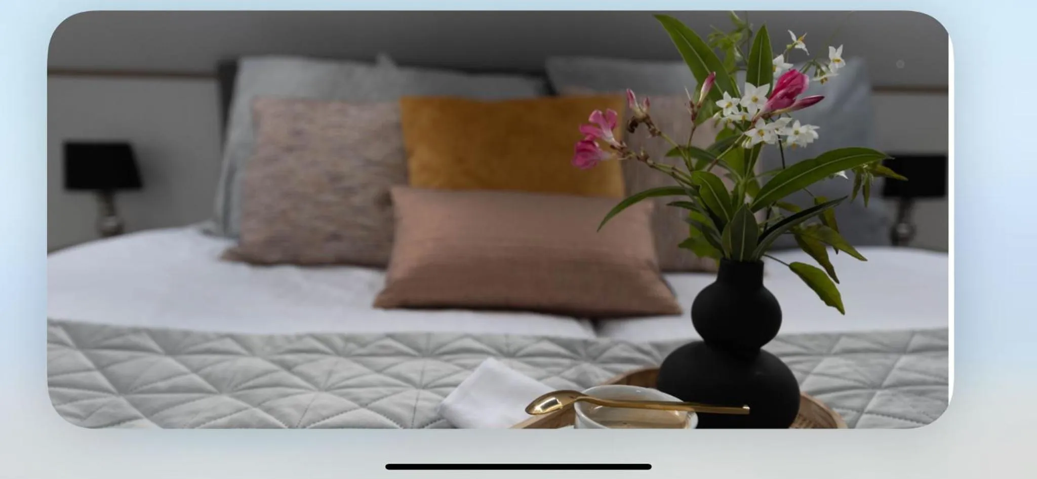 Bed in Hotel Victoria