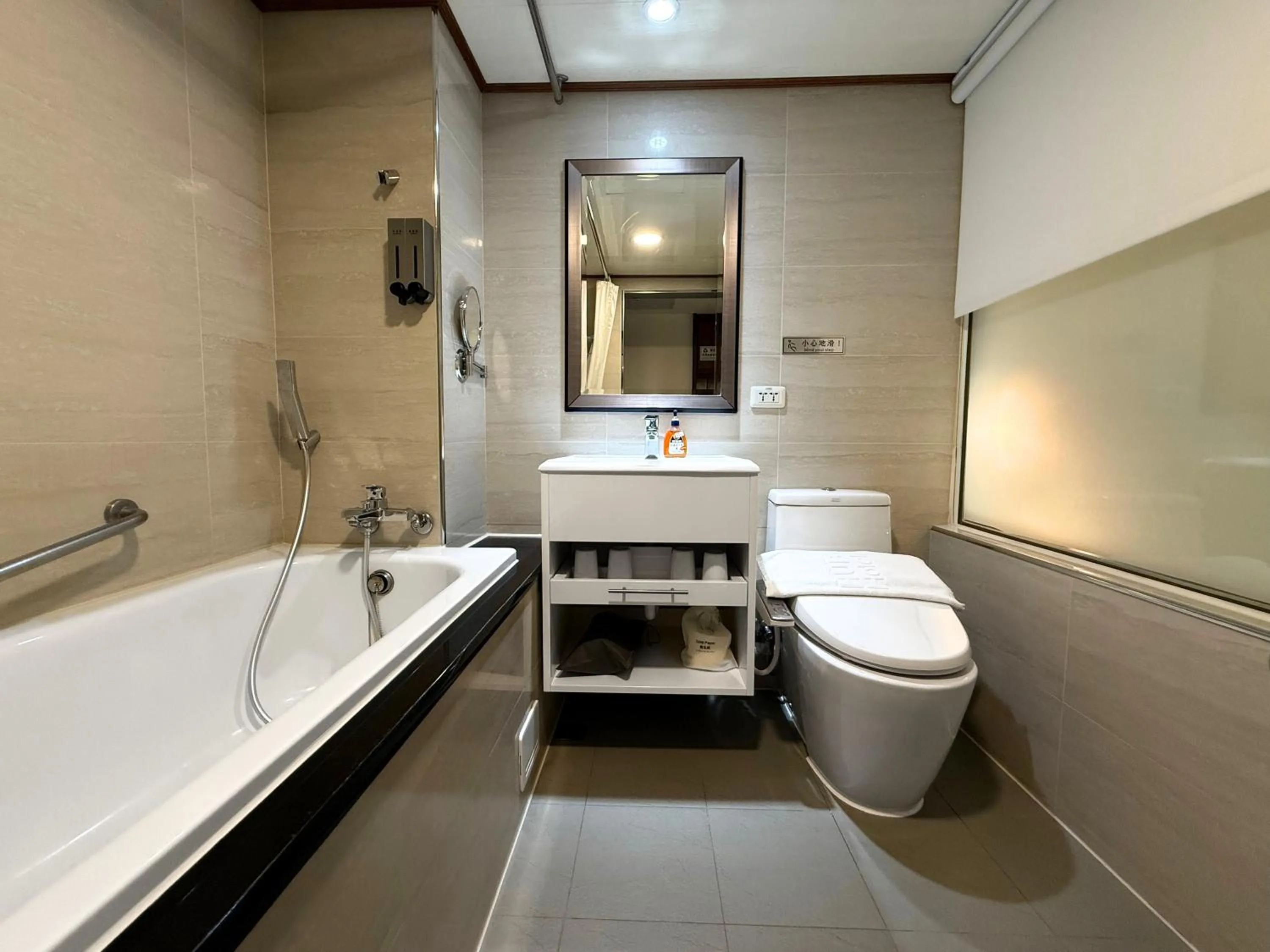 Bathroom in Hub Hotel Kaohsiung Cisian Branch