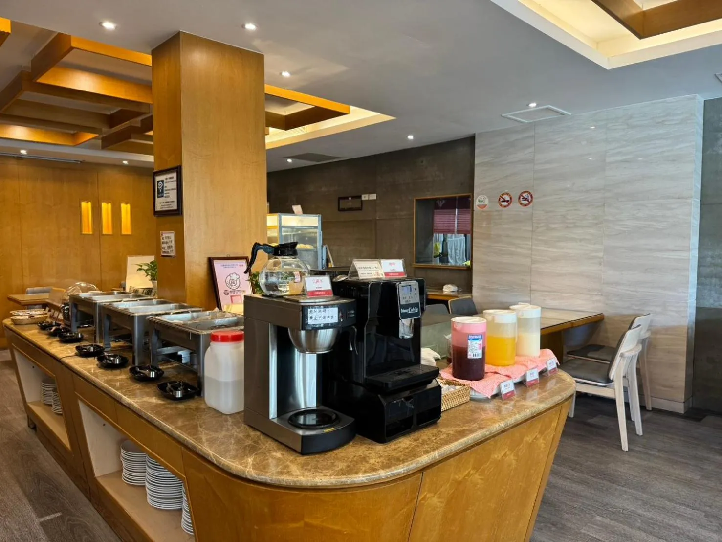 Breakfast in Ocean Hotel Hualien