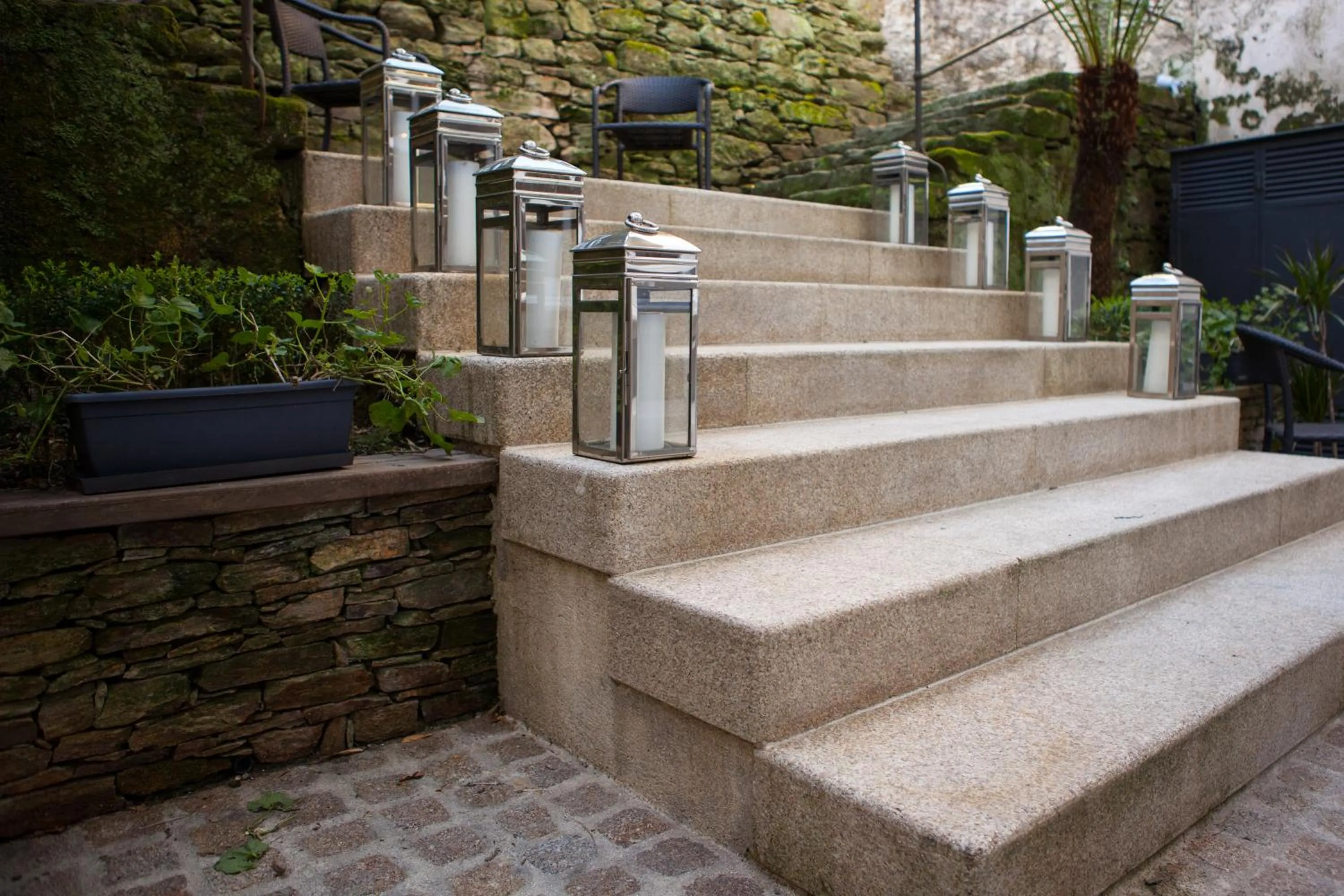 Patio in Hotel San Miguel