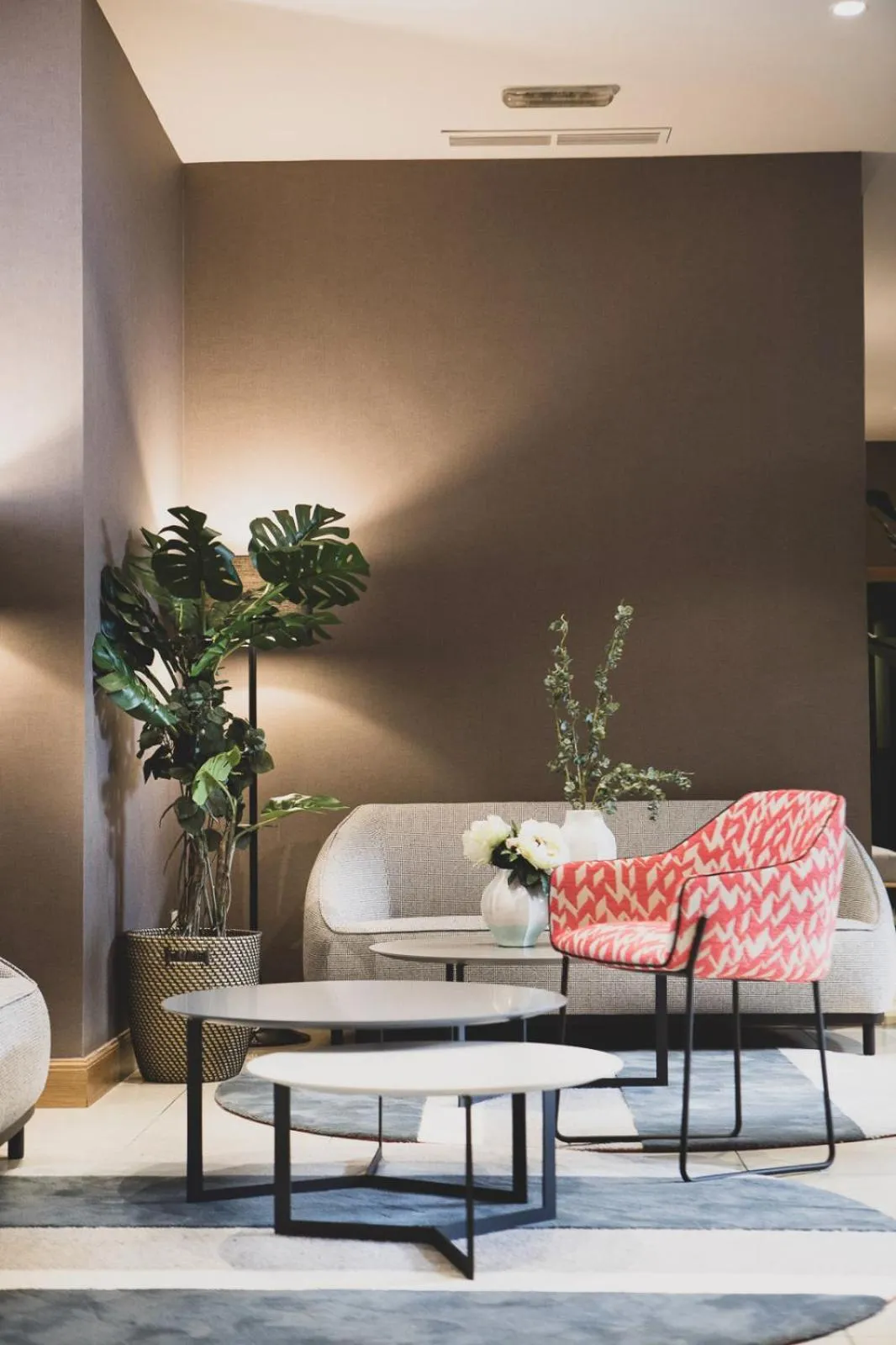 Lobby or reception in Hotel Armiñe