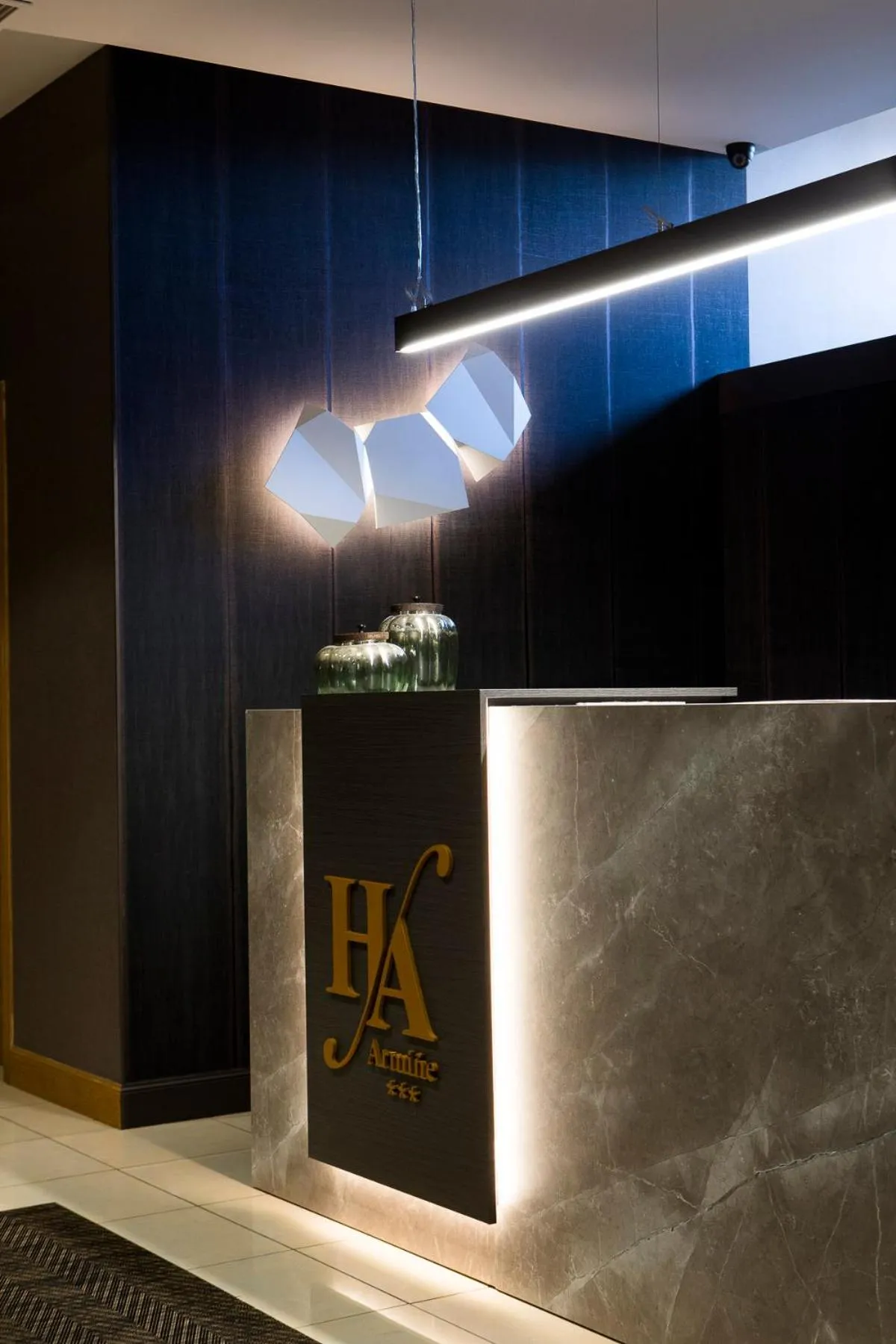 Lobby or reception in Hotel Armiñe