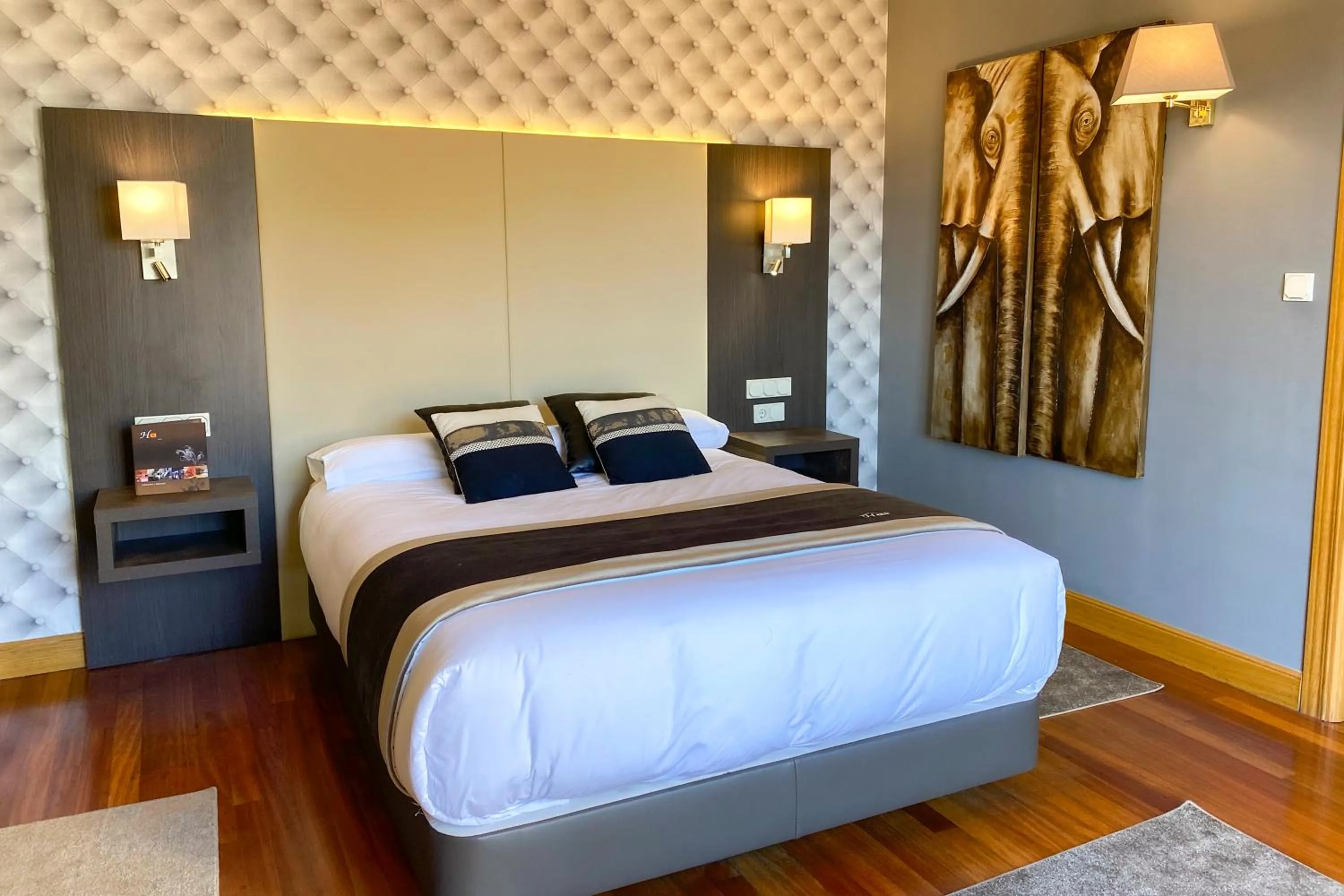 Bed in Hotel Armiñe