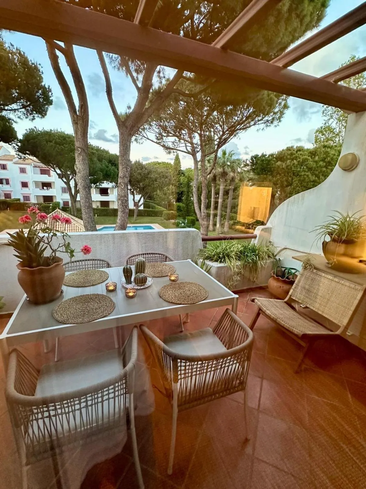 Balcony/Terrace in The Old Village, Prestige and Solar by Village 4U