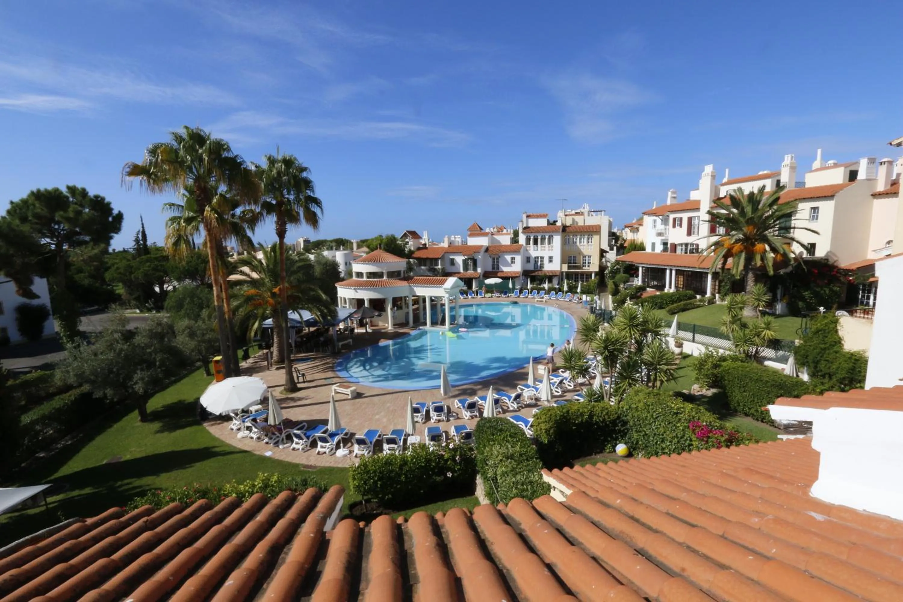 Pool view in The Old Village, Prestige and Solar by Village 4U