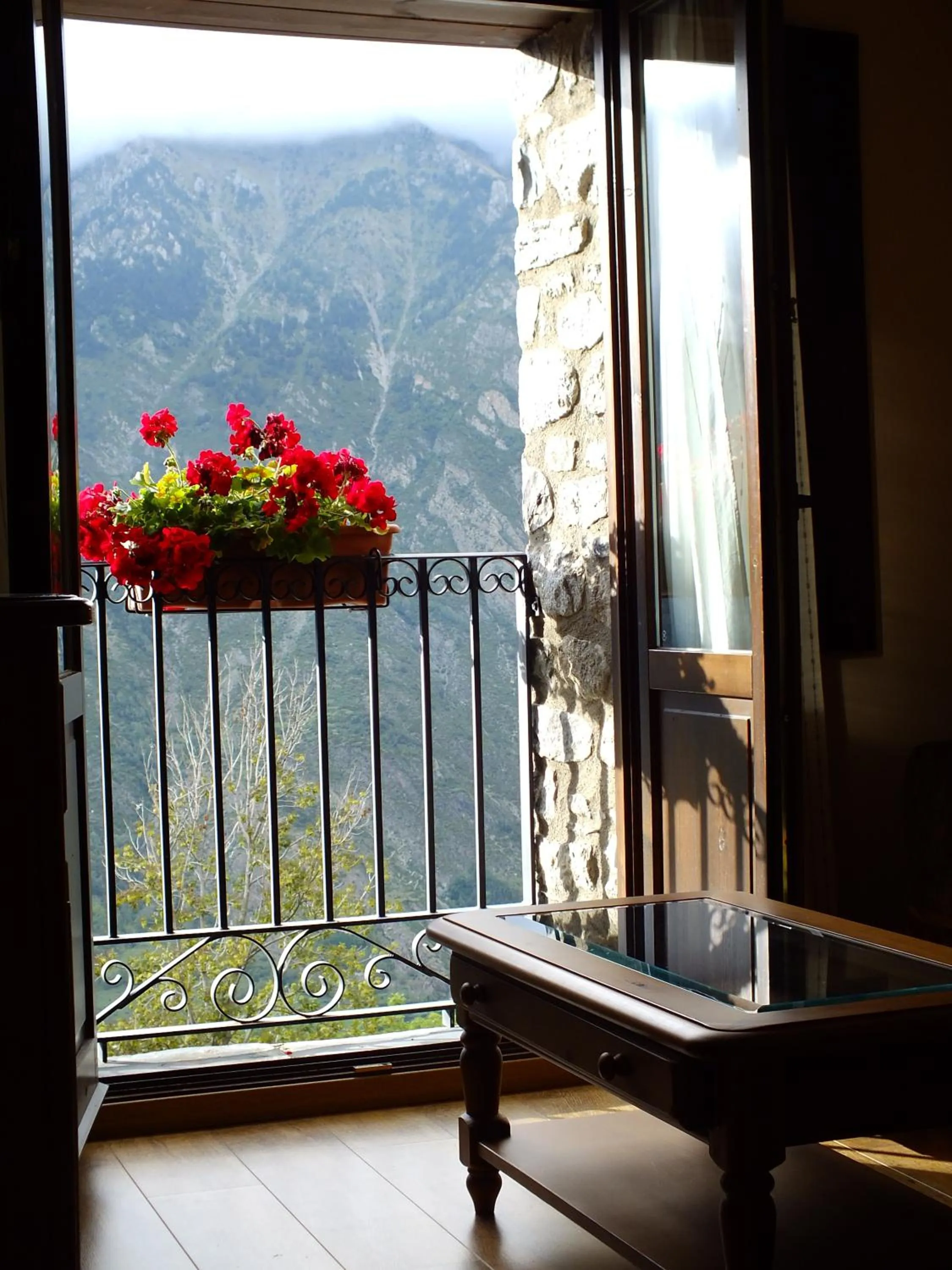 Mountain view in Hotel Areulo