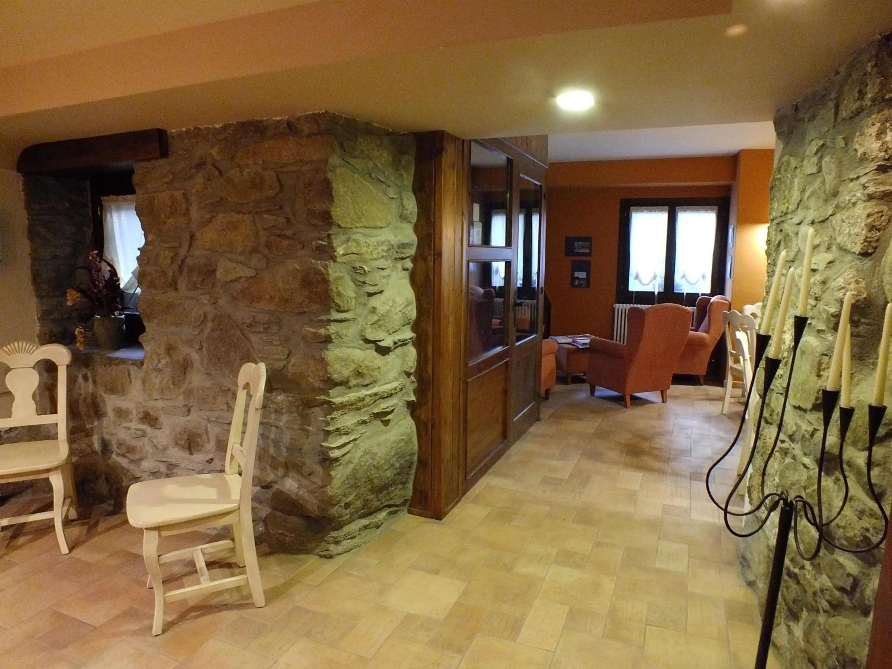 Lobby or reception in Hotel Areulo