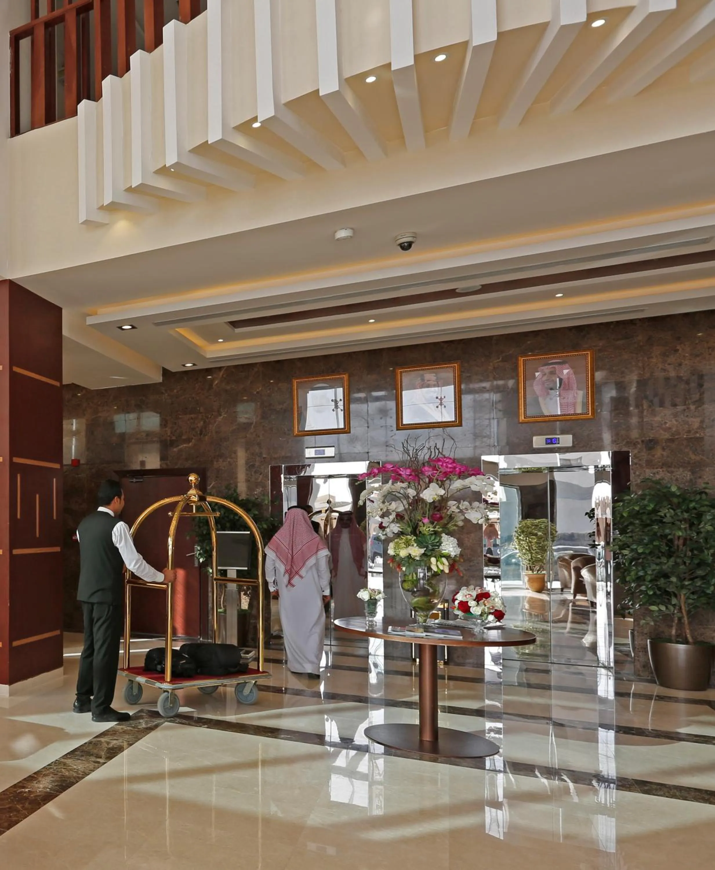Property building in Swiss Flora Inn Hotel Riyadh
