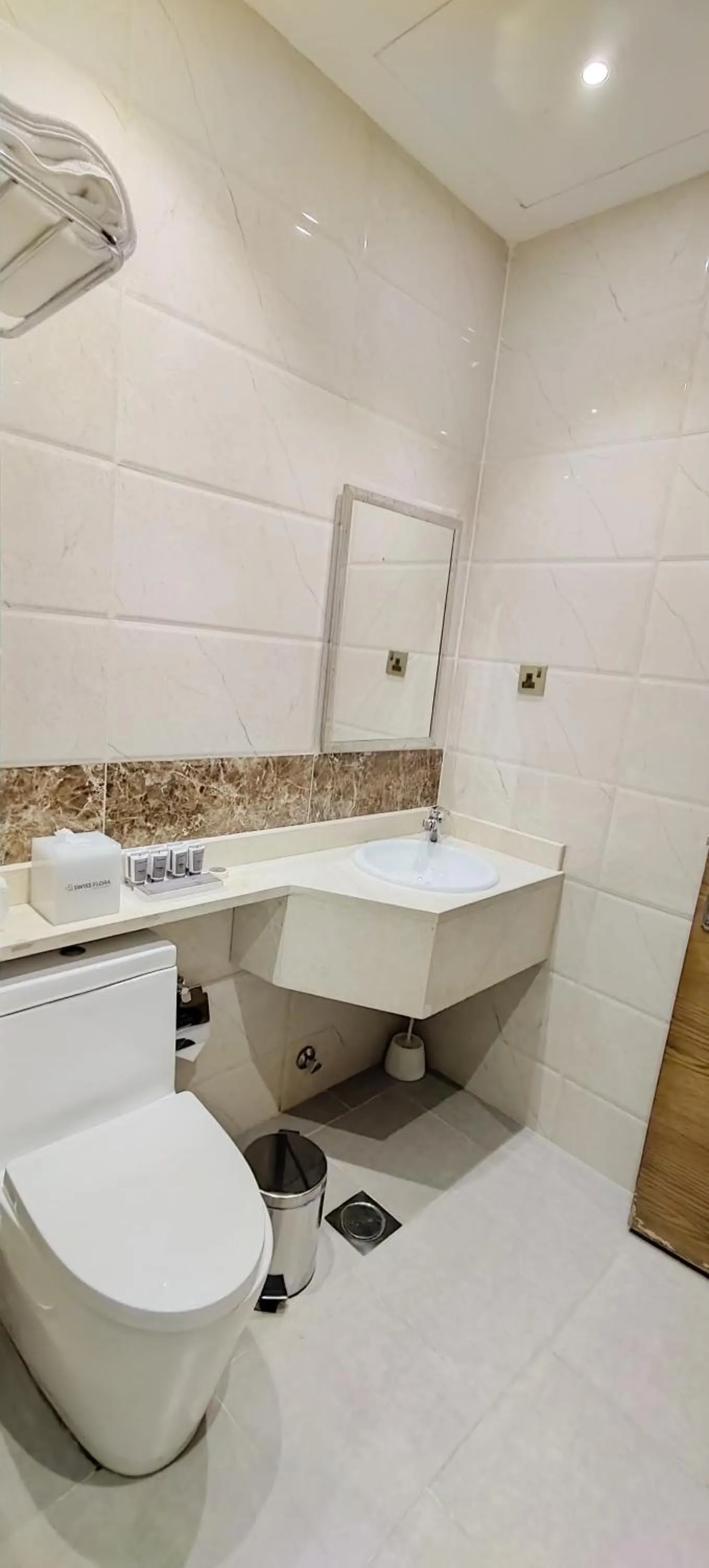 Shower in Swiss Flora Inn Hotel Riyadh