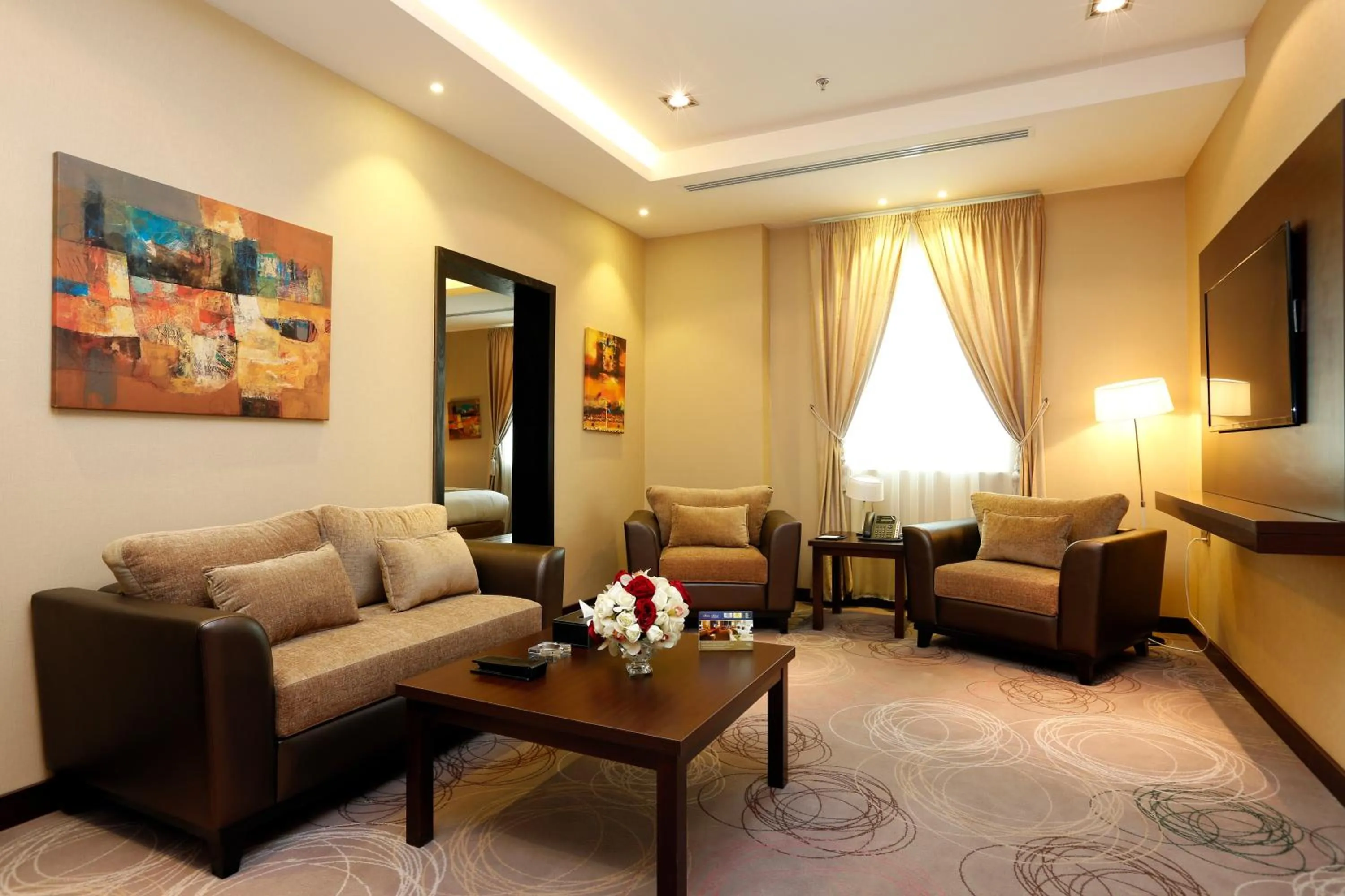 TV and multimedia in Swiss Flora Inn Hotel Riyadh