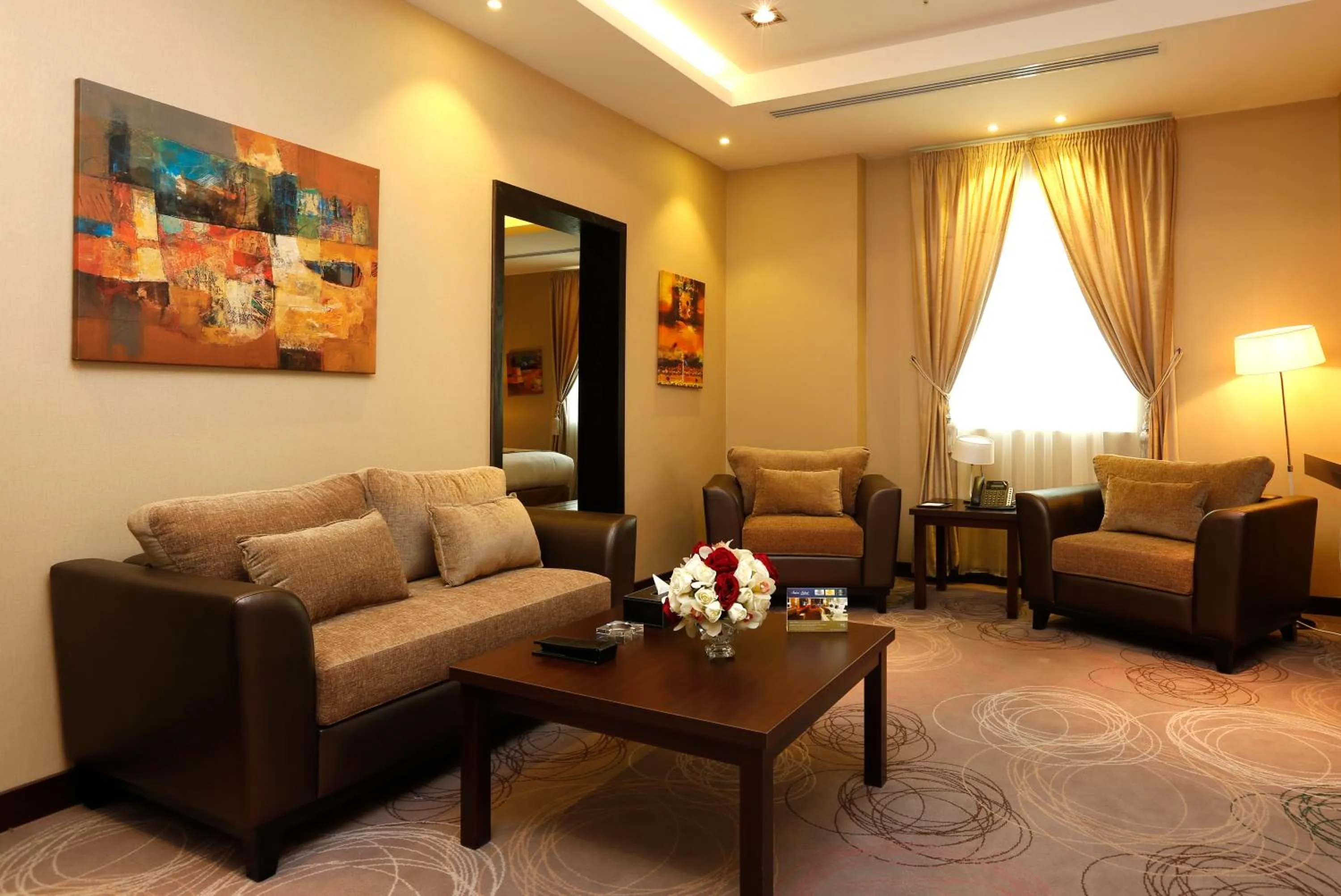 Living room in Swiss Flora Inn Hotel Riyadh