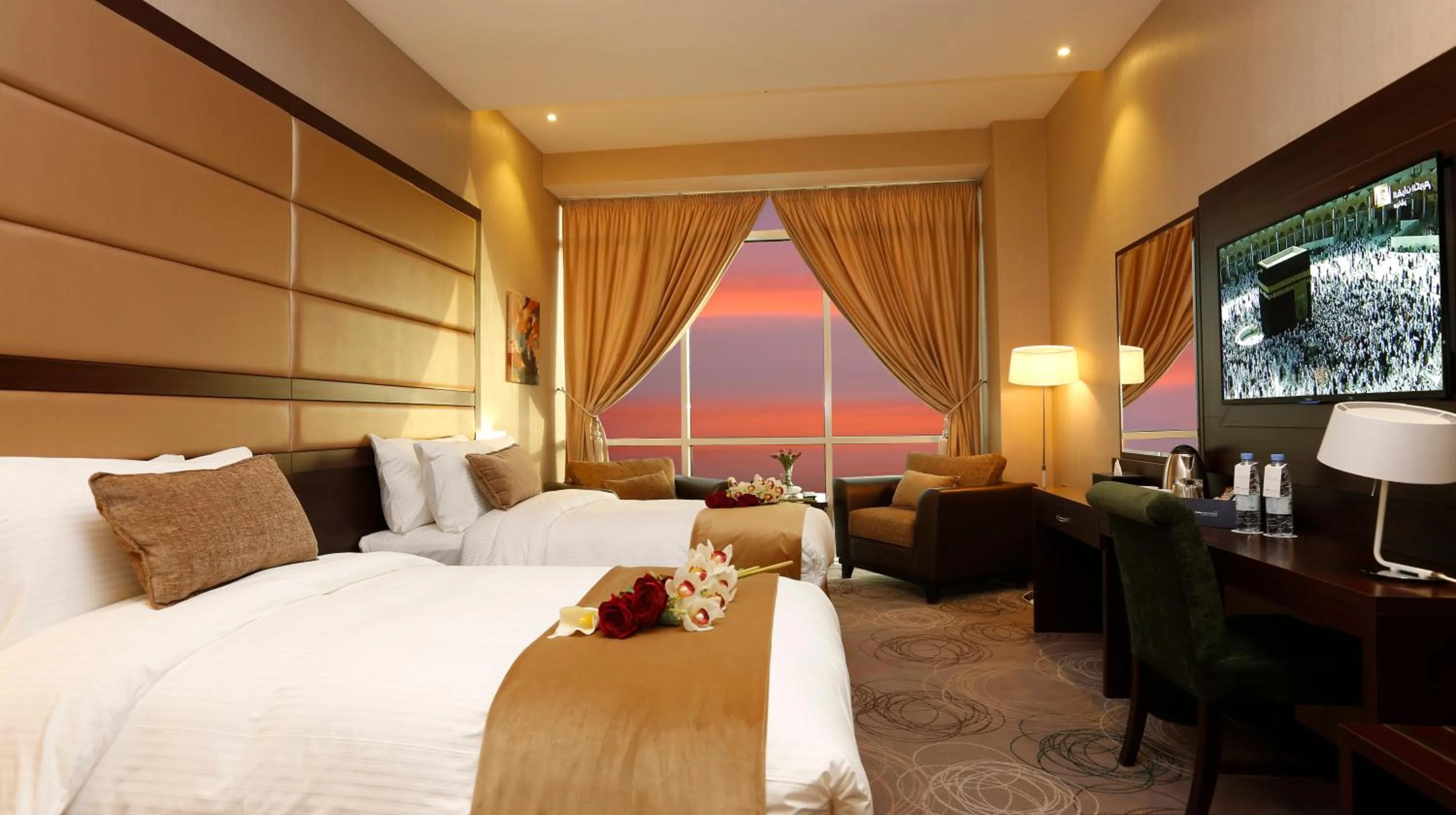 Bed in Swiss Flora Inn Hotel Riyadh