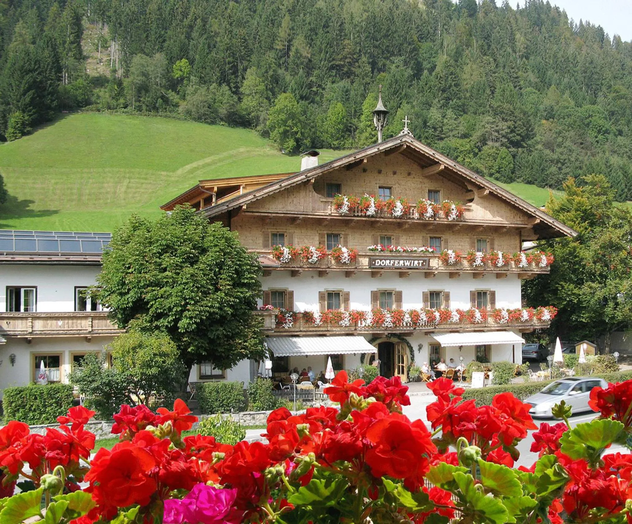 Summer in Landgasthof Dorferwirt