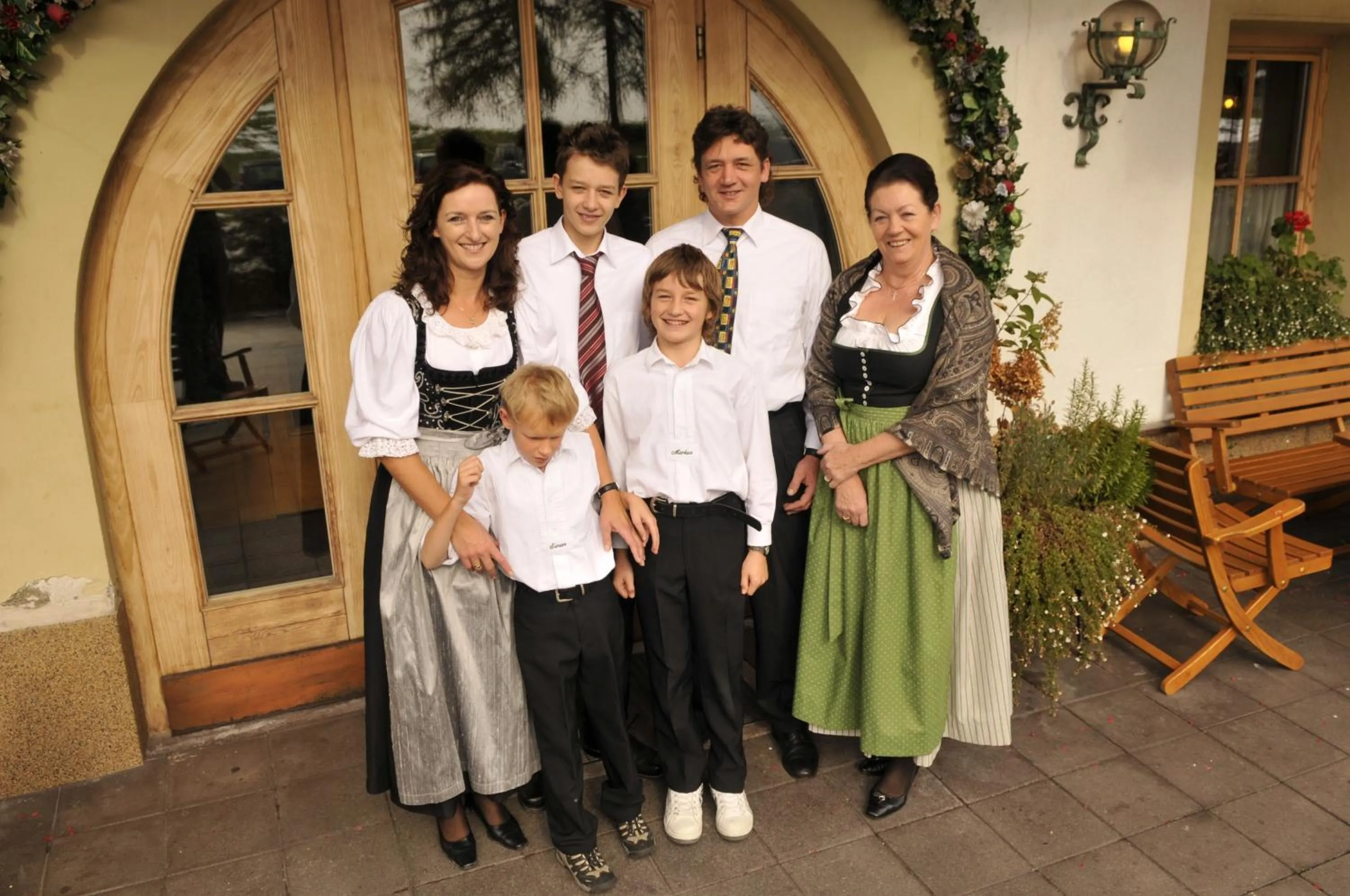 Family in Landgasthof Dorferwirt