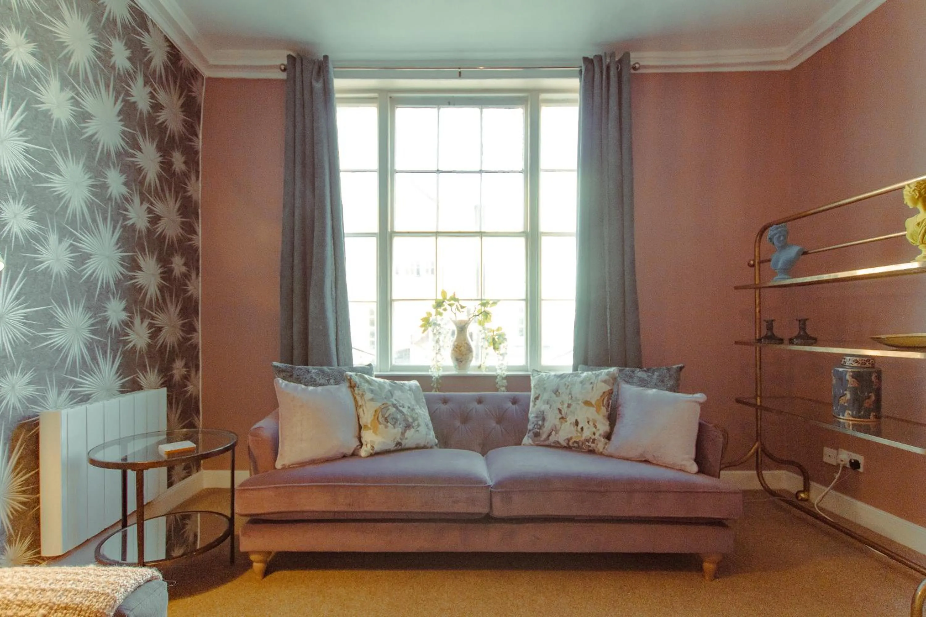 Living room in Built 1804 Caldecott Town House On The Rows by Rework Accommodation