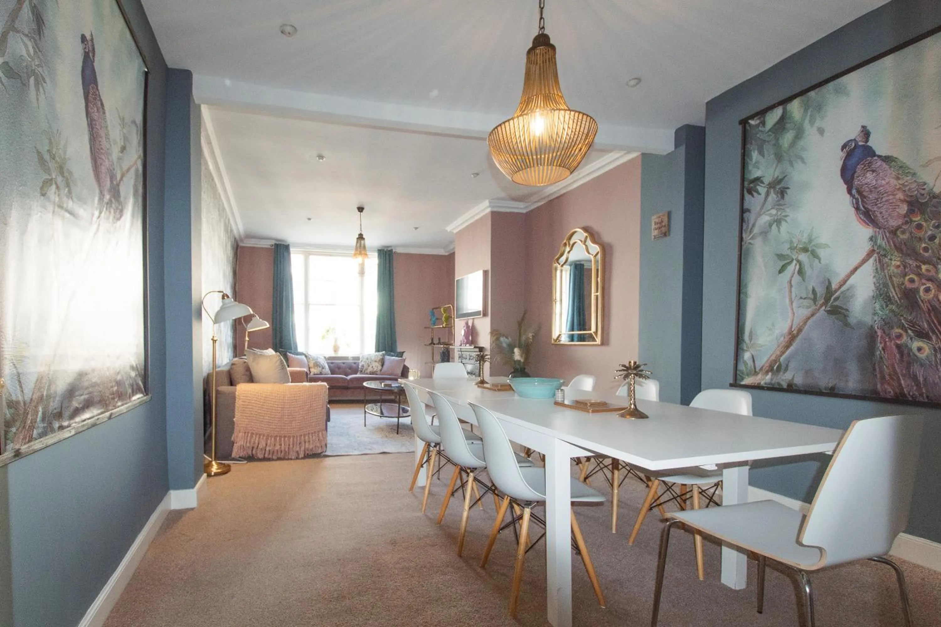 Living room in Built 1804 Caldecott Town House On The Rows by Rework Accommodation
