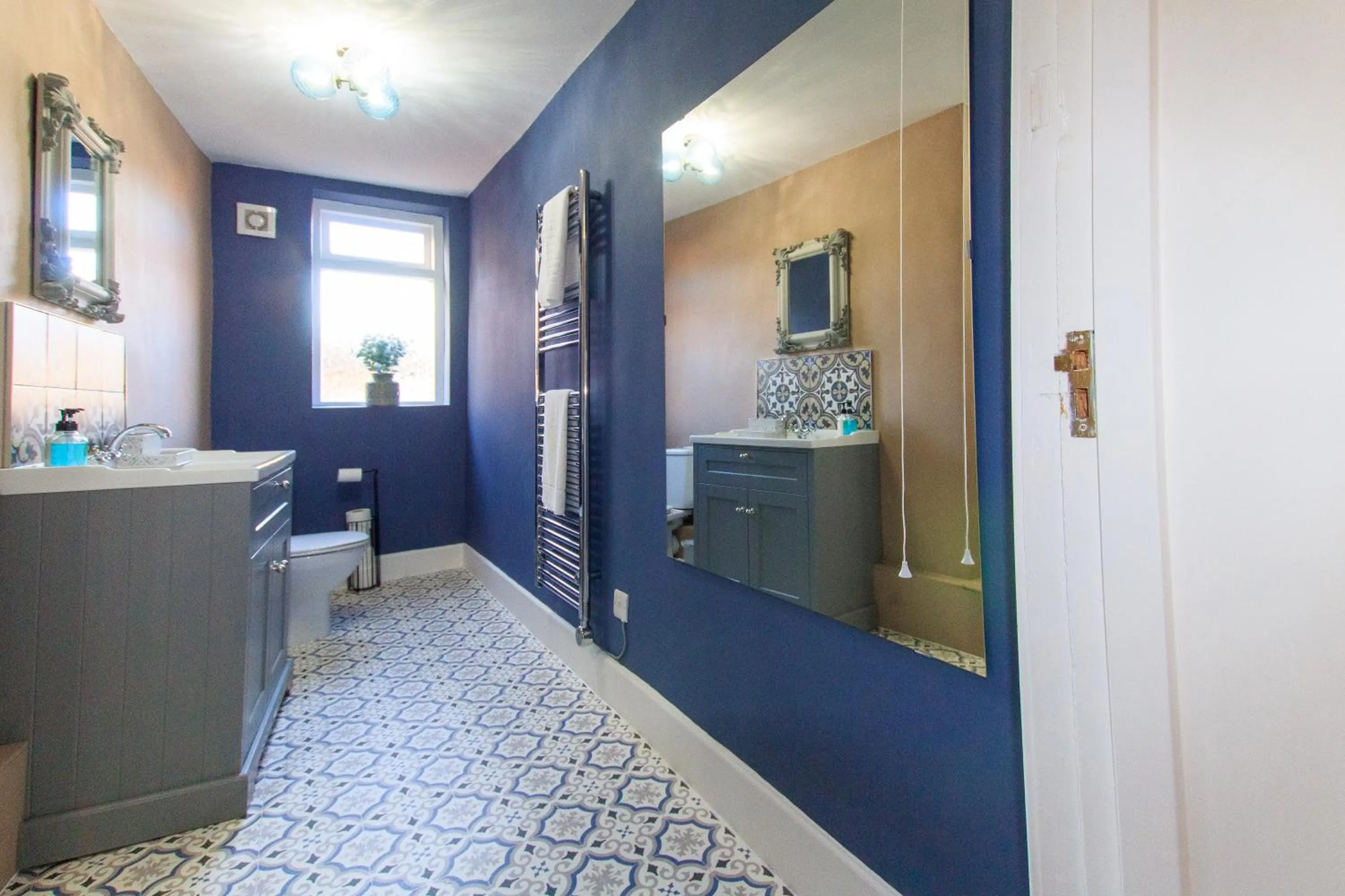 Bathroom in Built 1804 Caldecott Town House On The Rows by Rework Accommodation