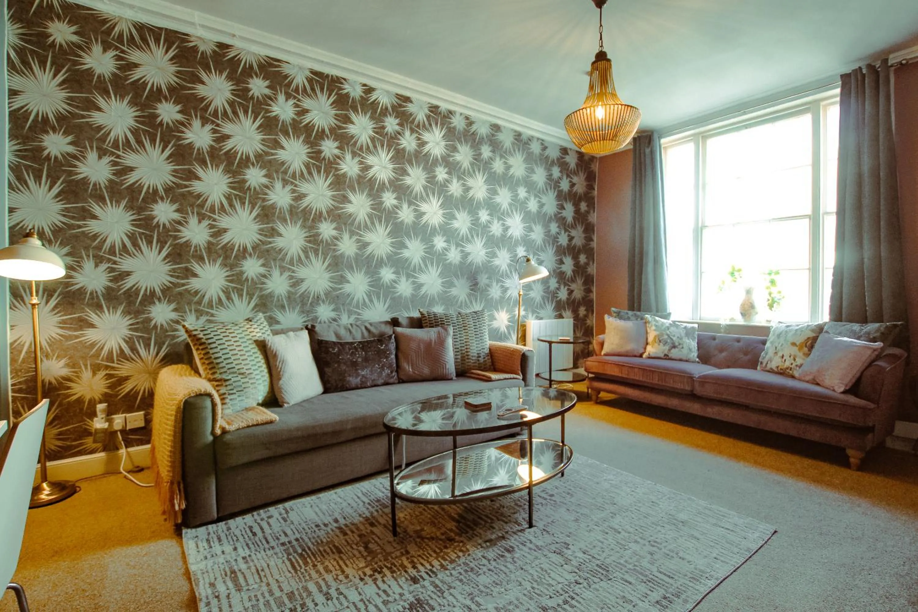 Living room in Built 1804 Caldecott Town House On The Rows by Rework Accommodation