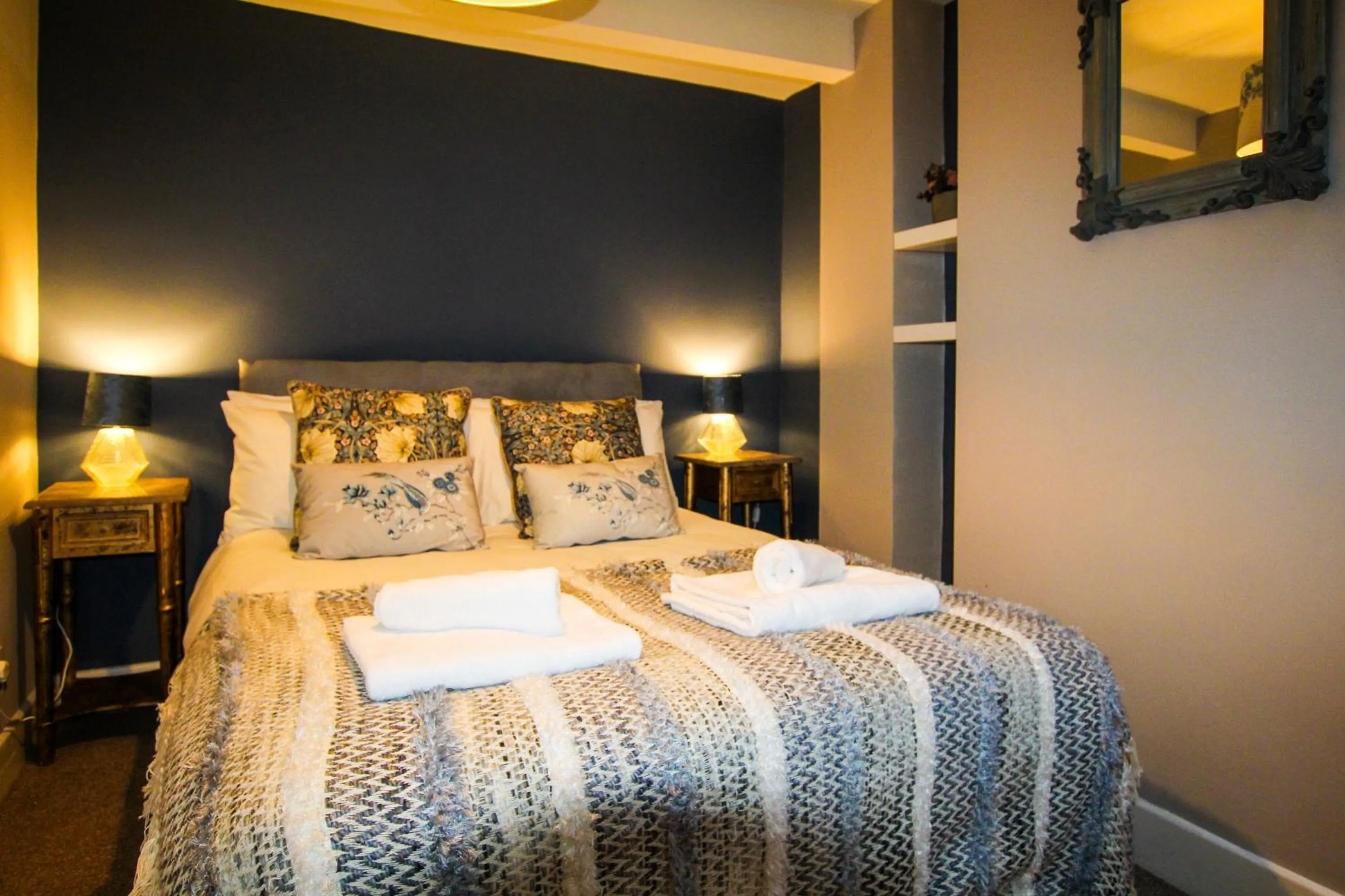 Bed in Built 1804 Caldecott Town House On The Rows by Rework Accommodation