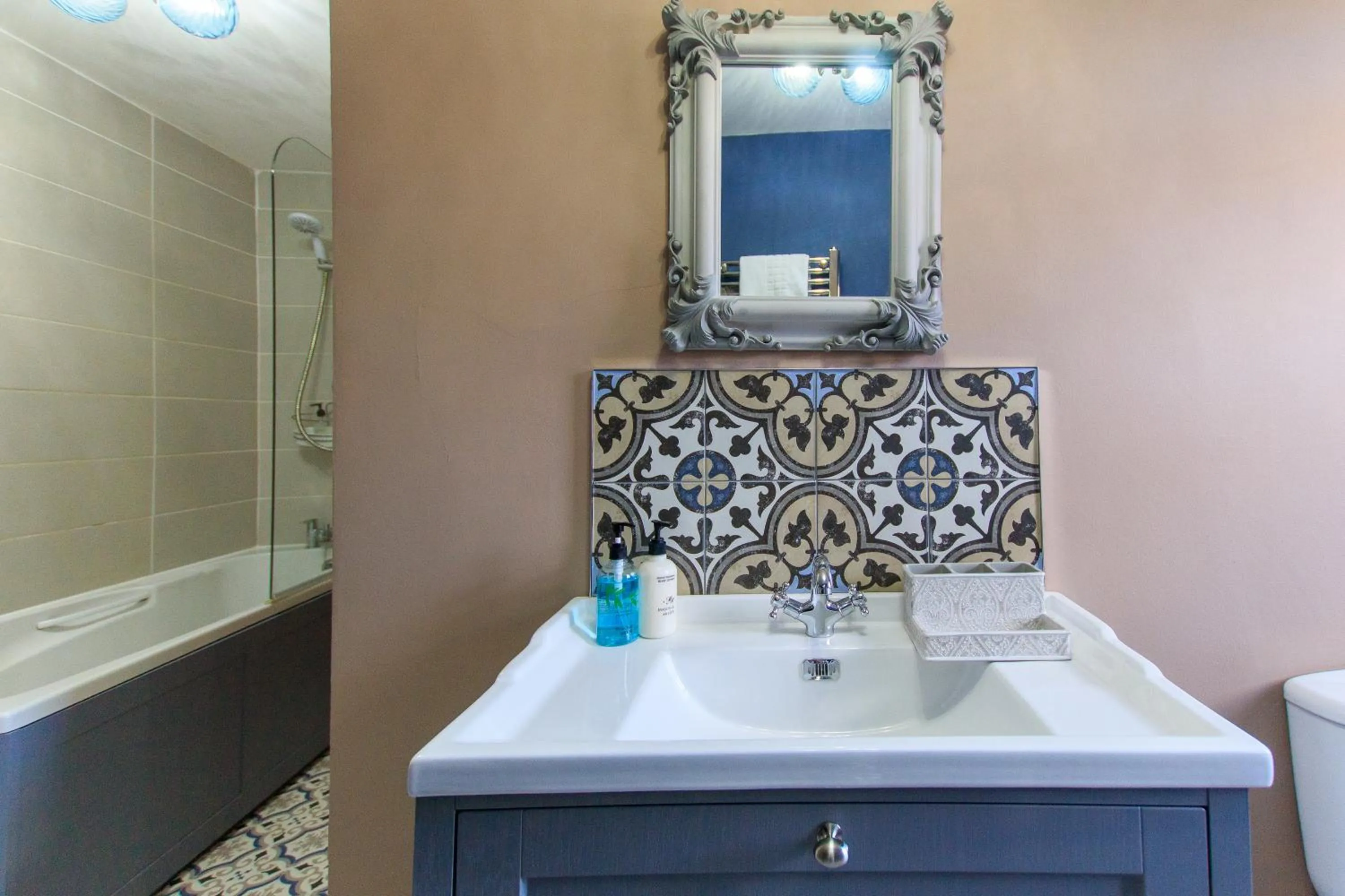 Bathroom in Built 1804 Caldecott Town House On The Rows by Rework Accommodation