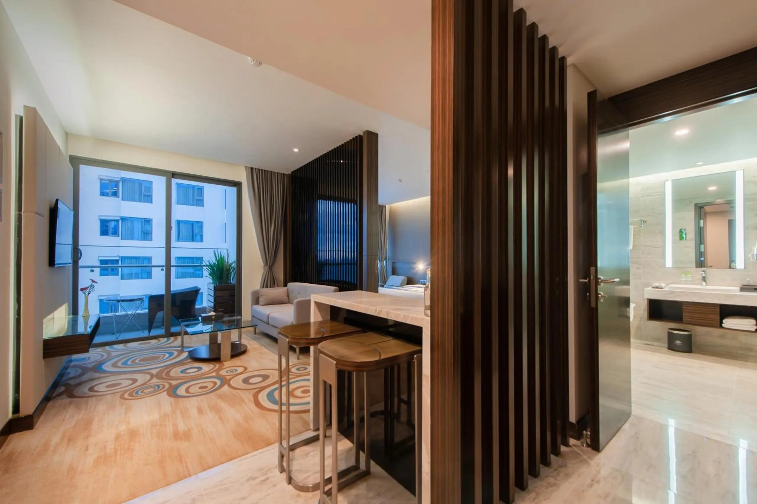 Living room in Queen Ann Nha Trang Hotel