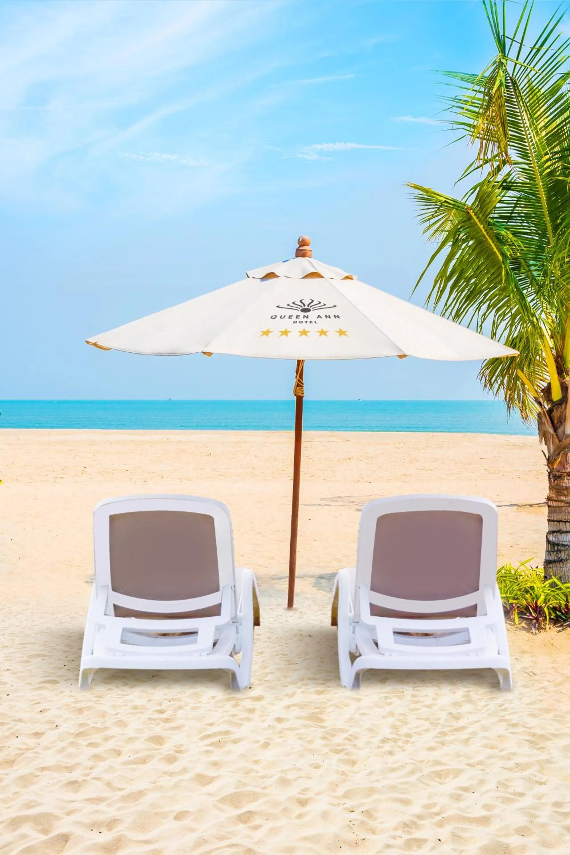 Beach in Queen Ann Nha Trang Hotel