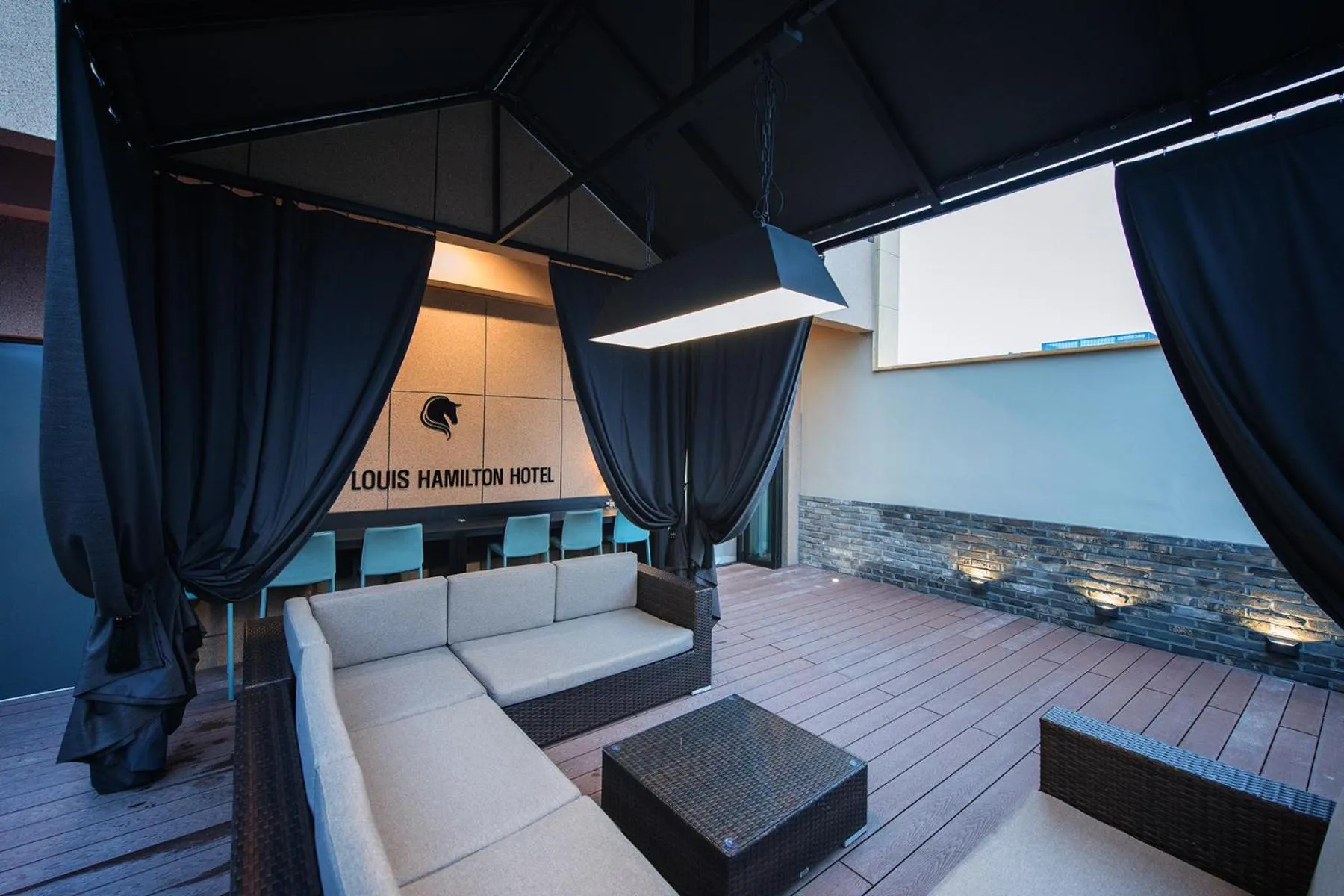 Balcony/Terrace in Best Louis Hamilton Hotel Changwon