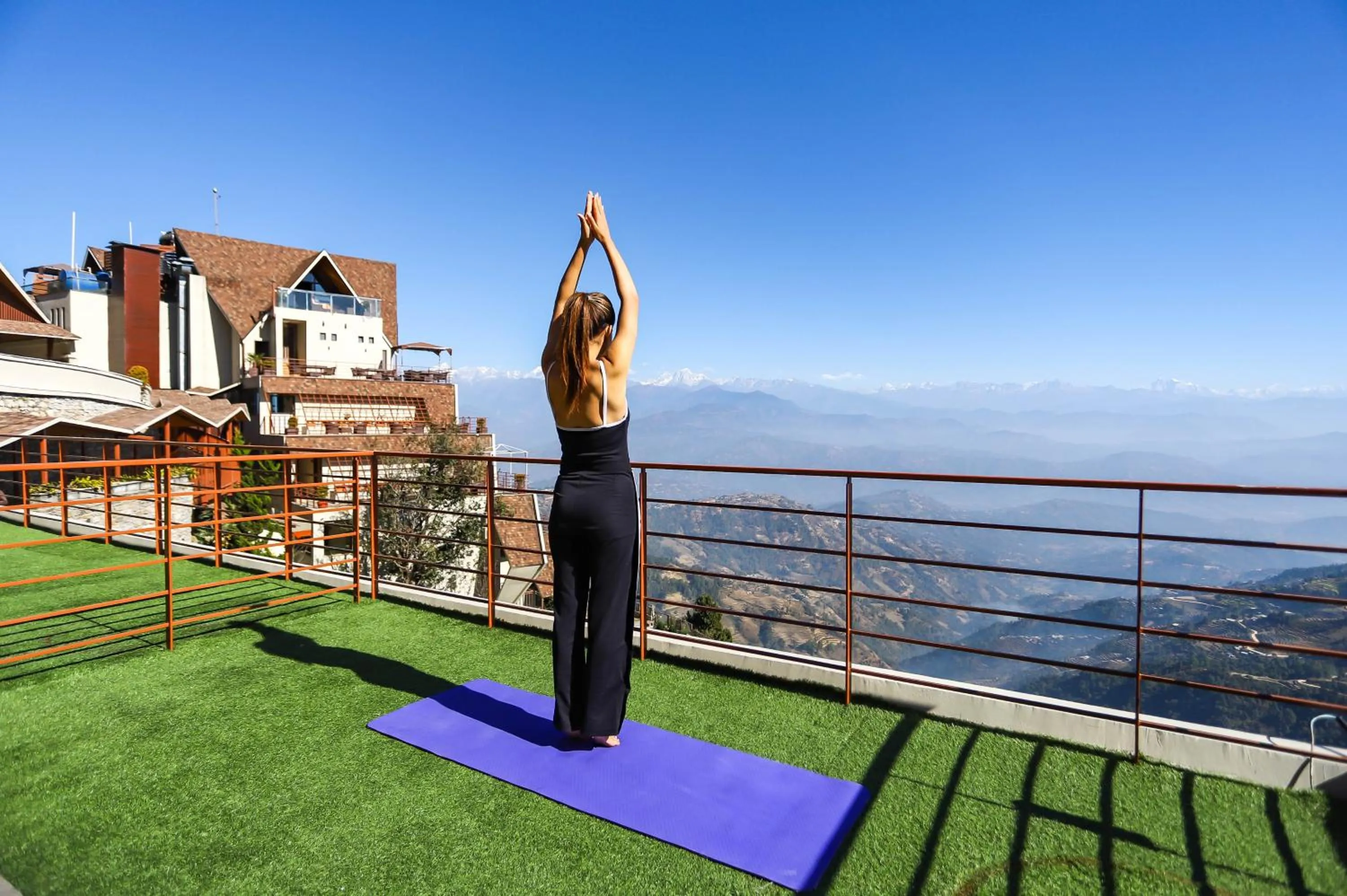 Balcony/Terrace in Hotel Mystic Mountain