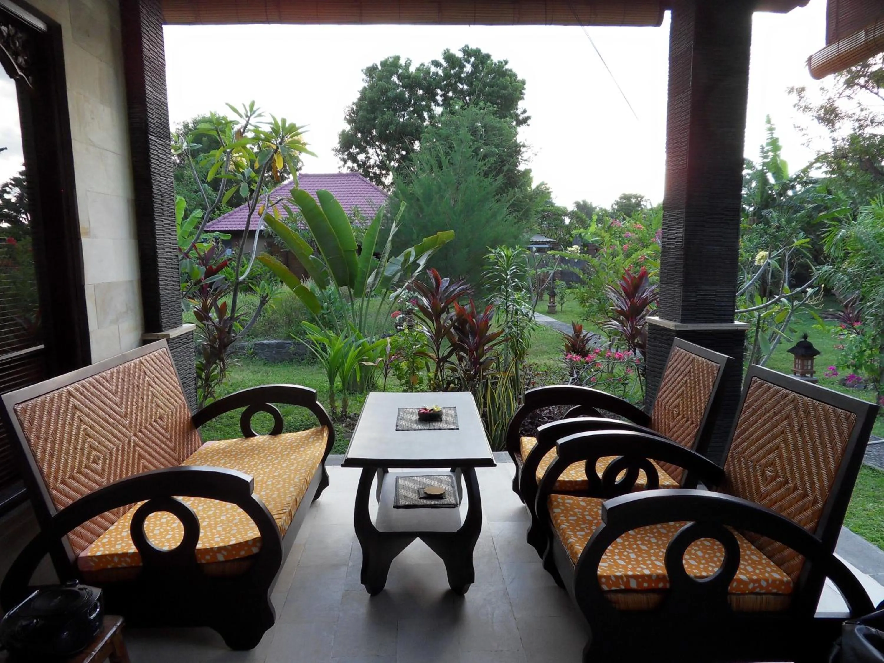 Decorative detail in TEGAL SARI, Pemuteran- North Bali