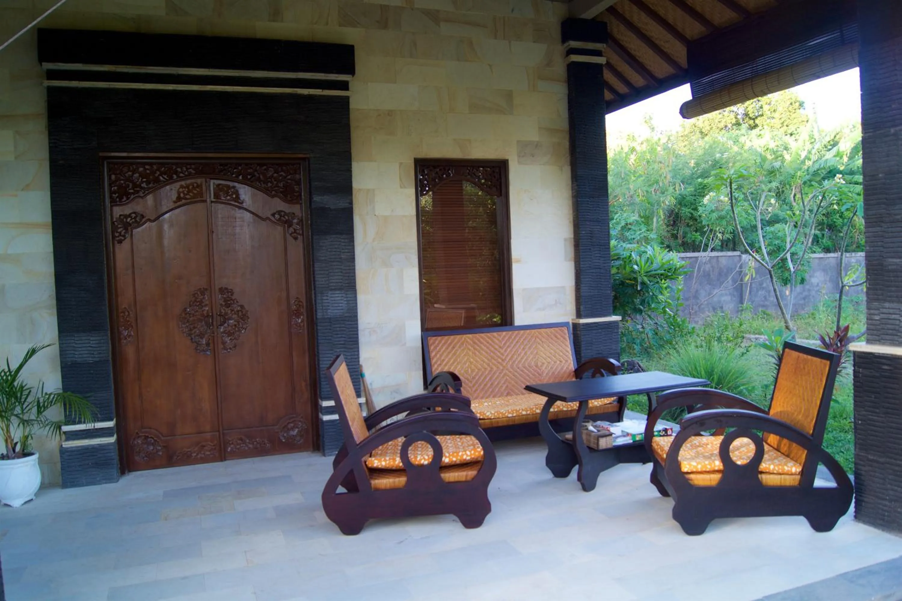 Balcony/Terrace in TEGAL SARI, Pemuteran- North Bali