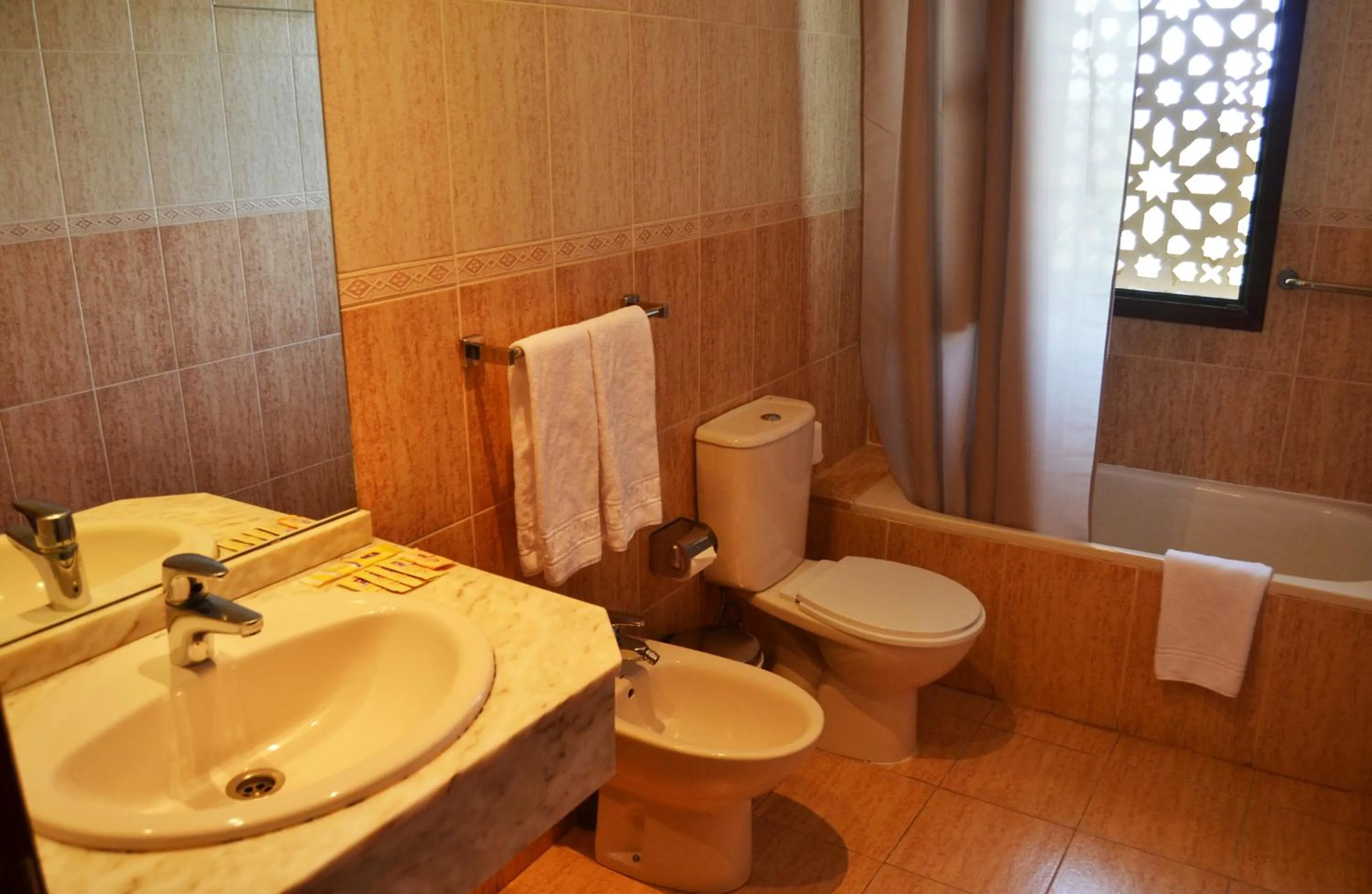 Shower in Hotel Reyes Ziries