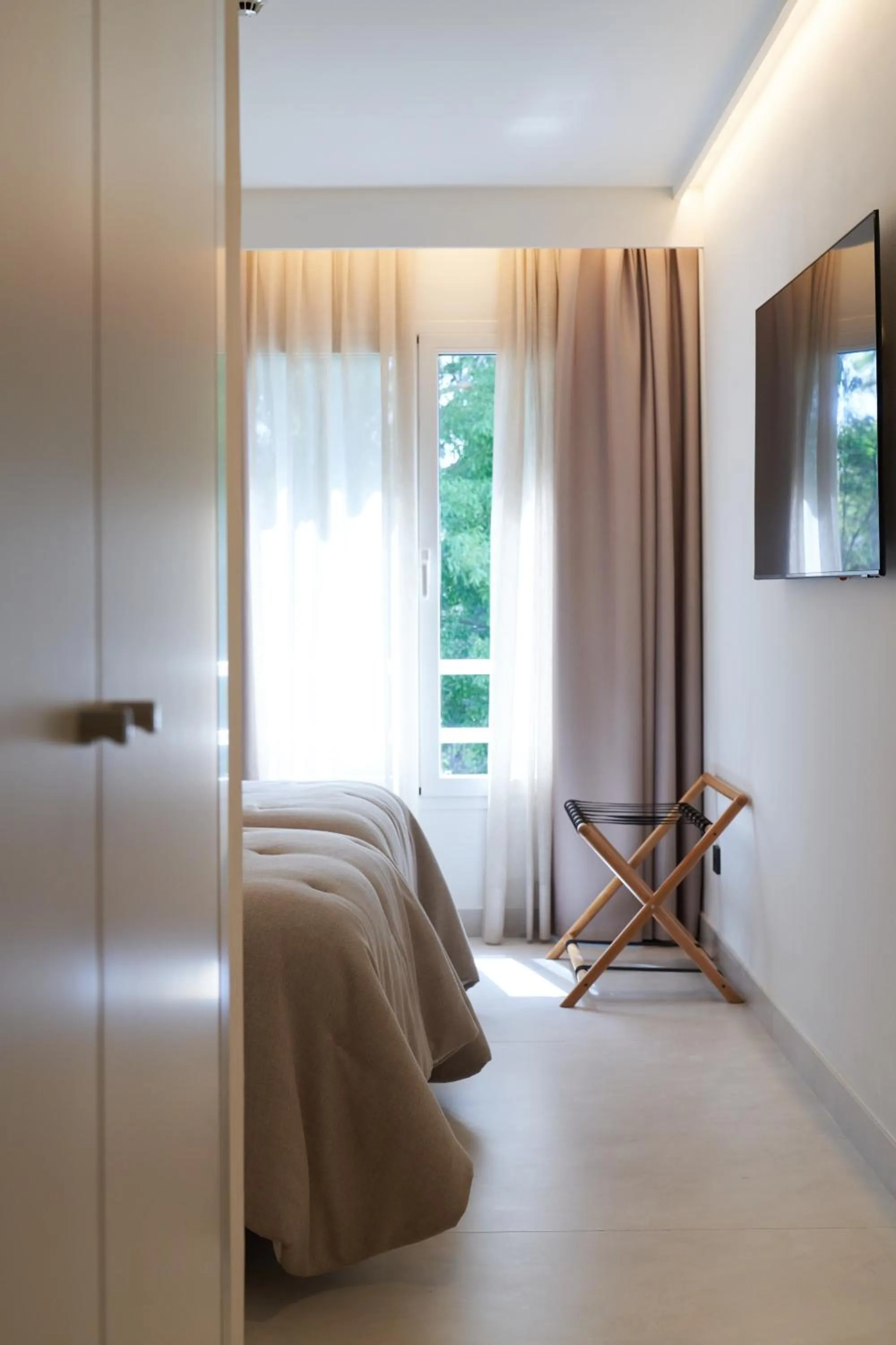 Bed in Hotel-Restaurante Jardines La Tejera