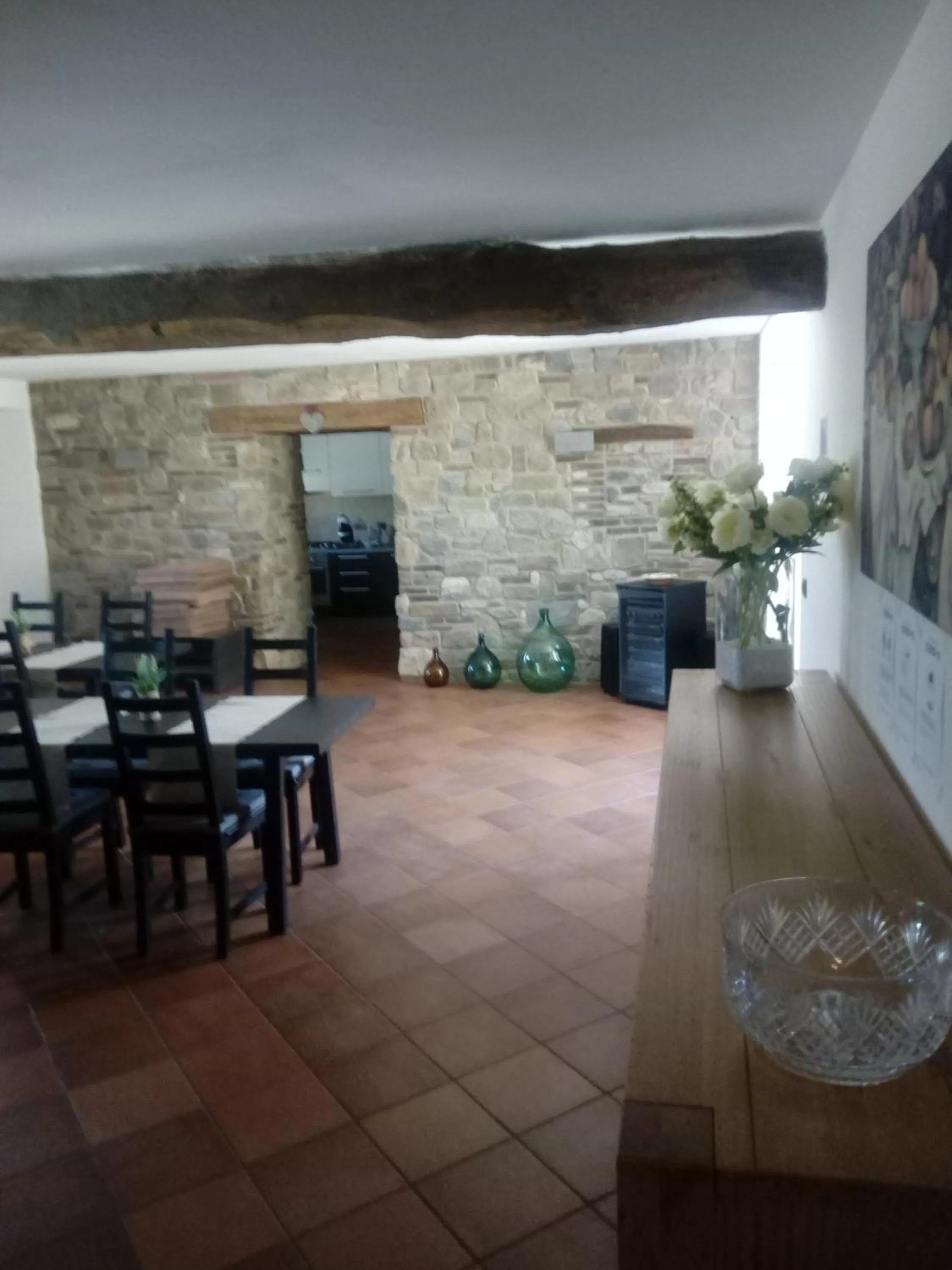 Living room in b&b Ergira