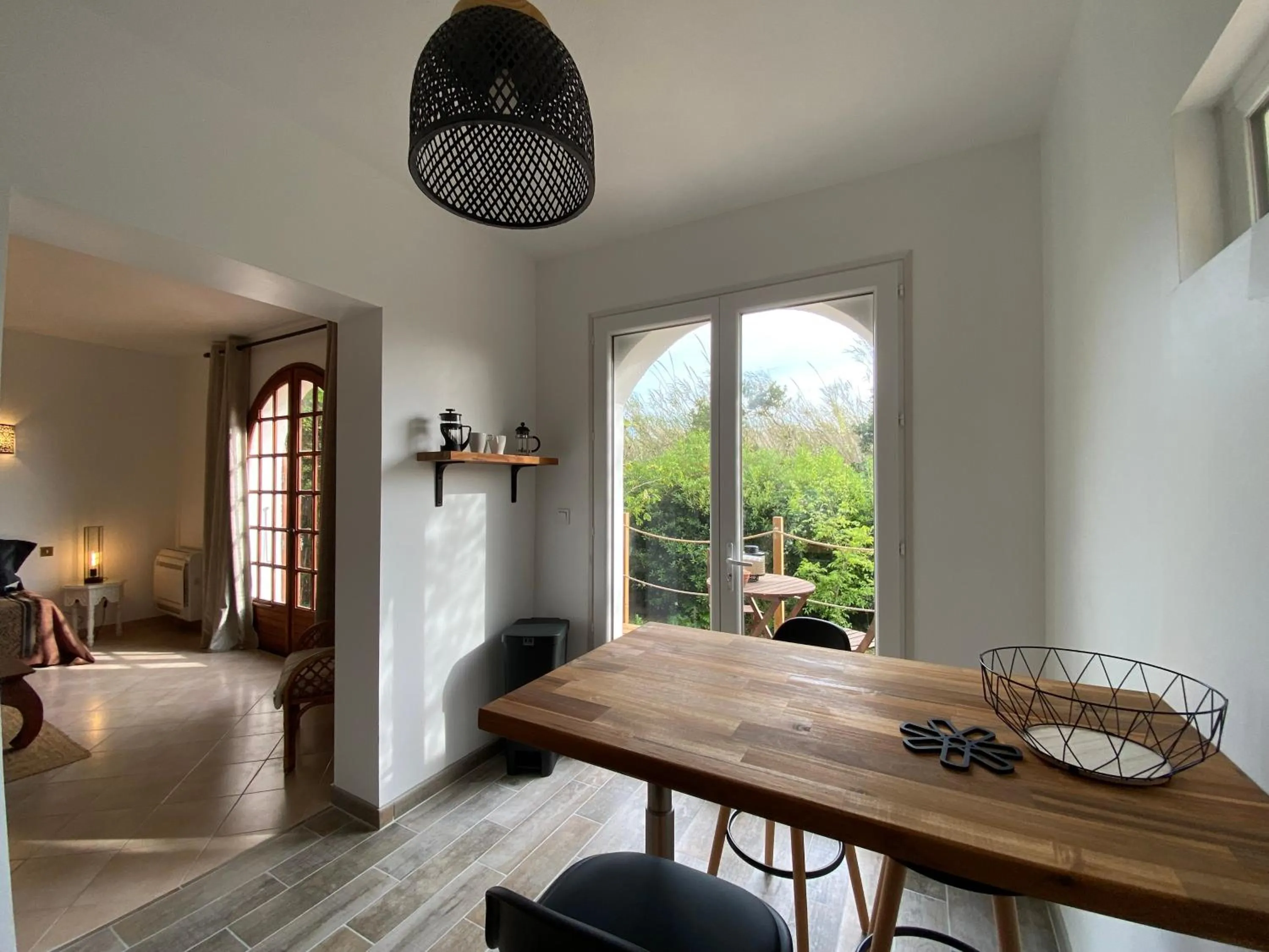 Dining area in Villa Roka