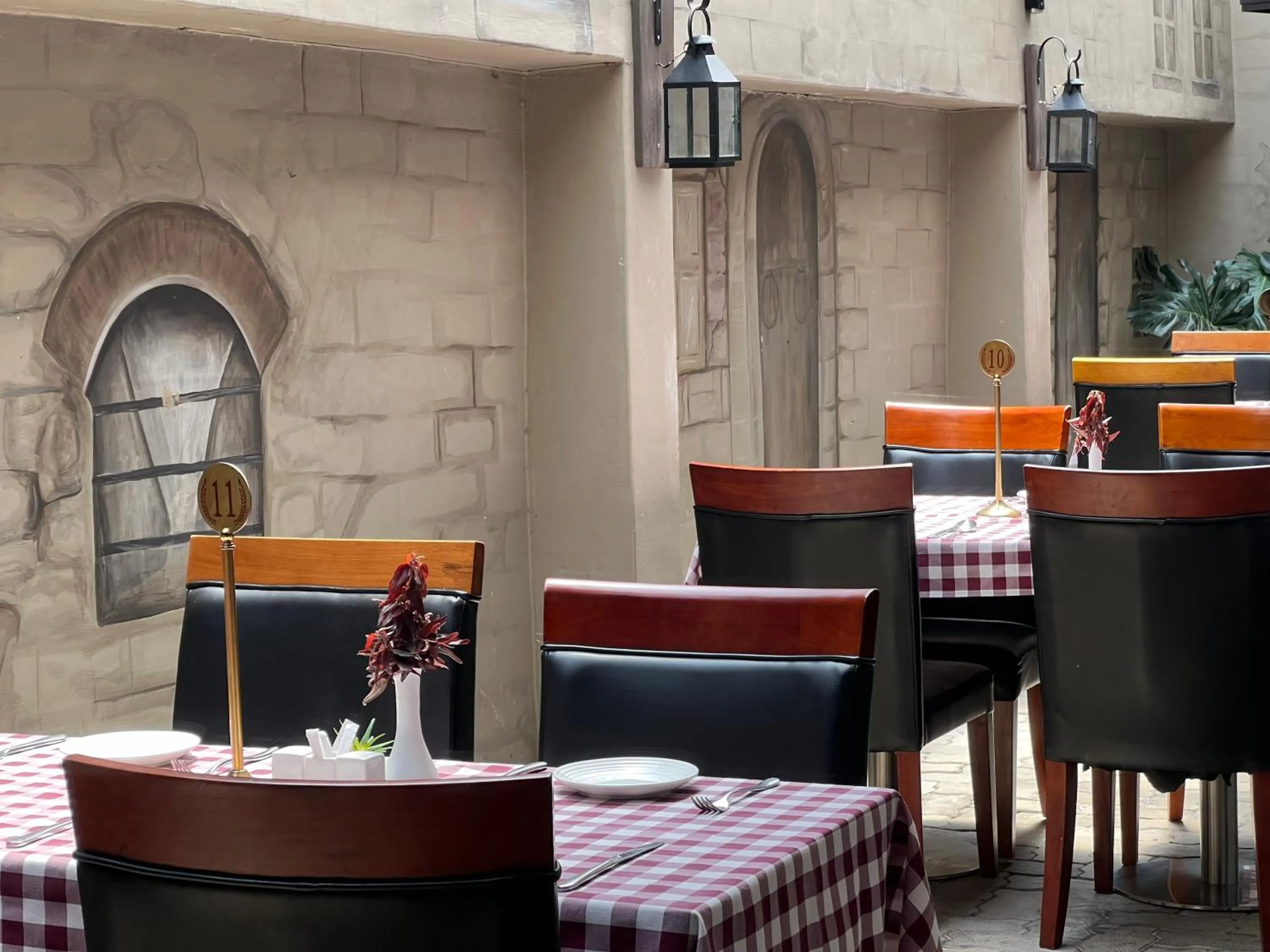 Patio in Lotus by Serendib