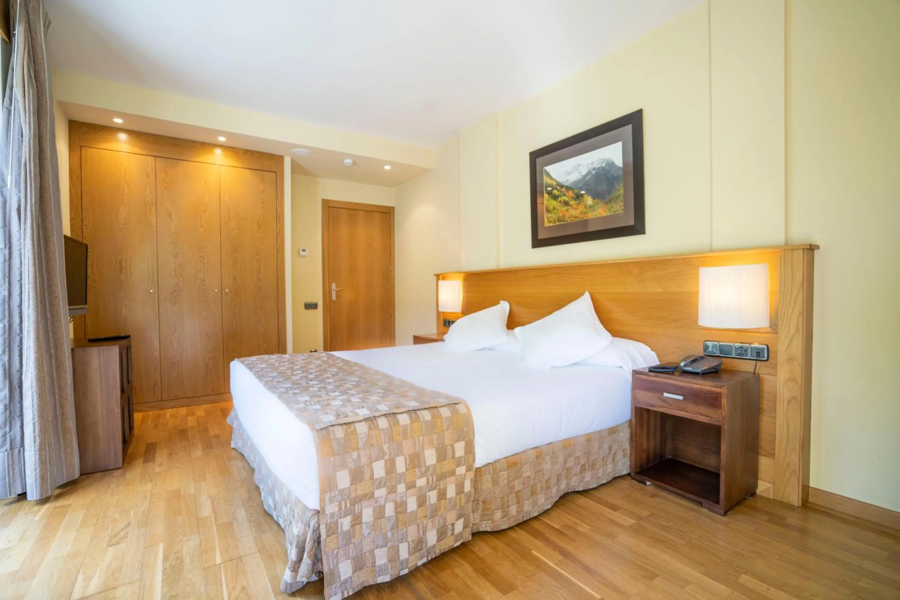 Bed in Hotel & Restaurante Peña