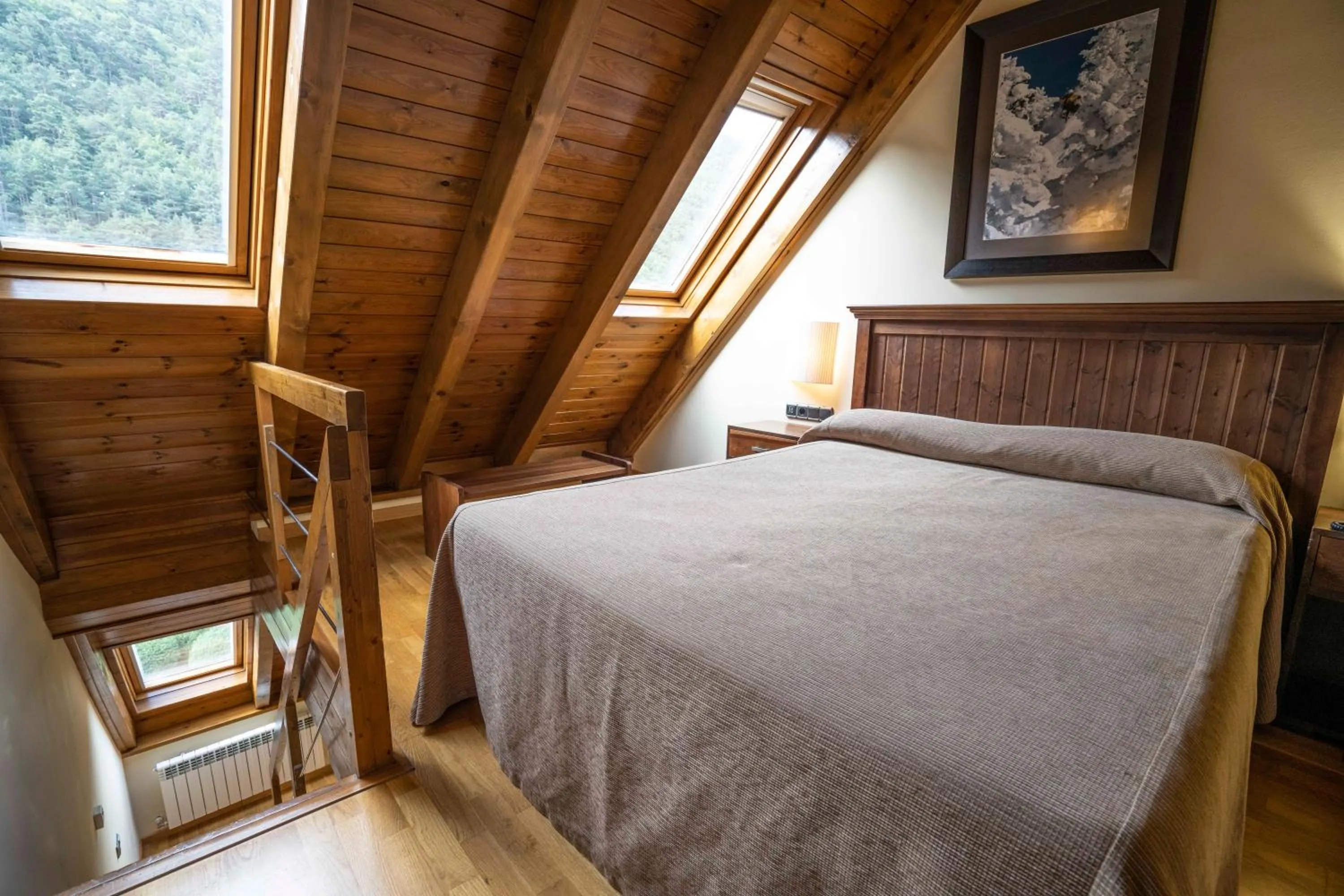 Bedroom, Bed in Hotel & Restaurante Peña