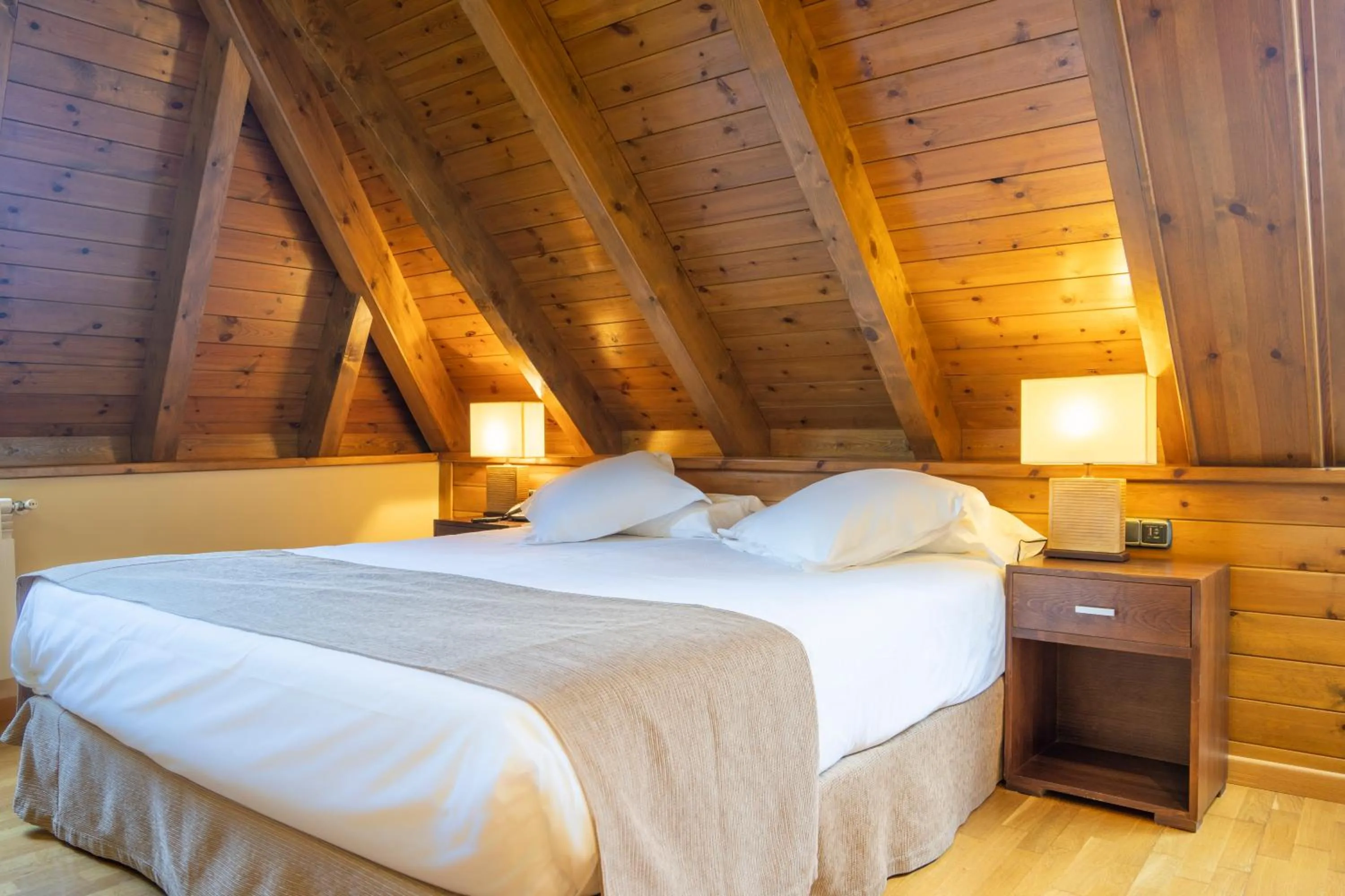 Bed in Hotel & Restaurante Peña