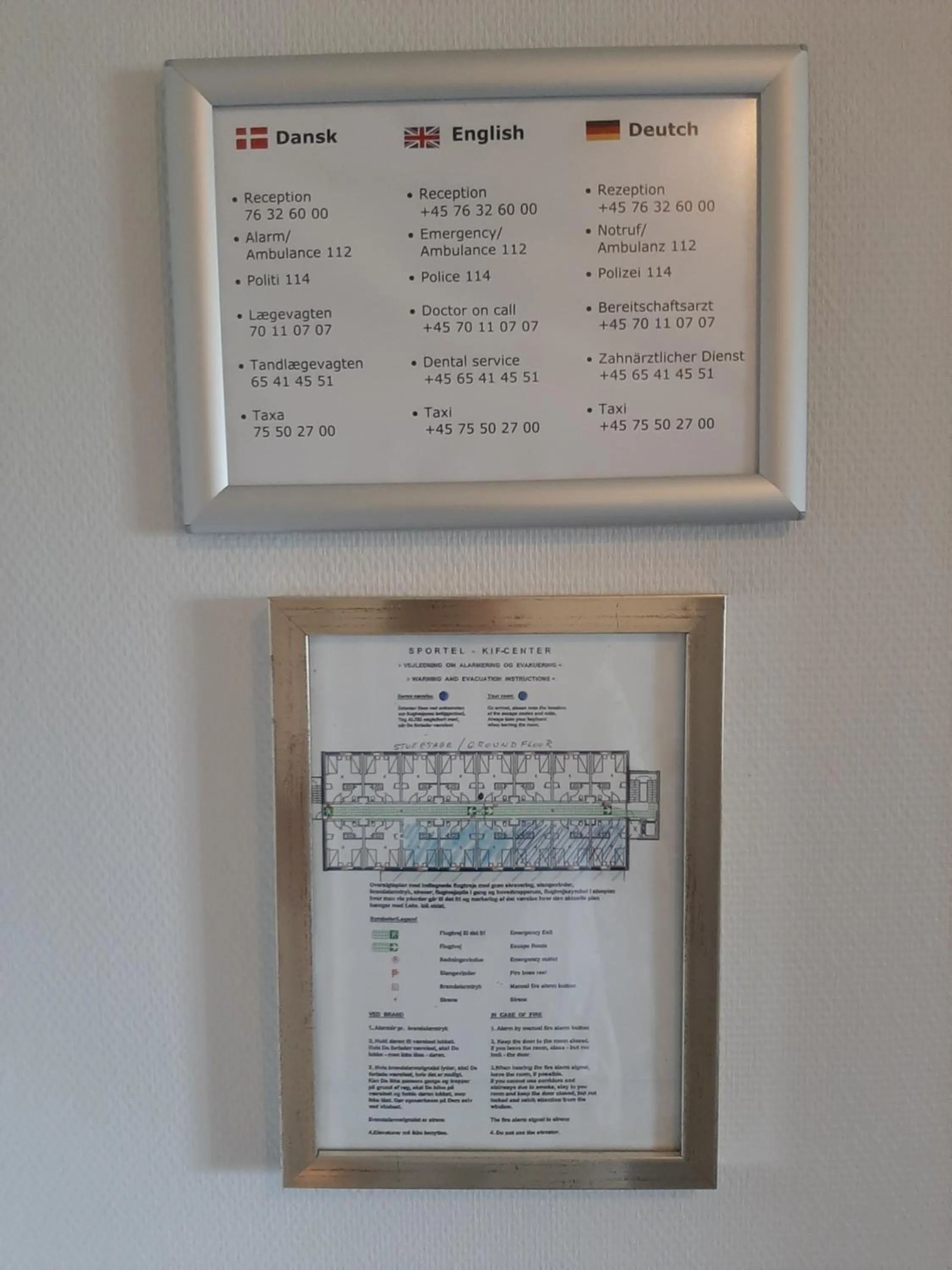 Floor plan in Kolding Sportel