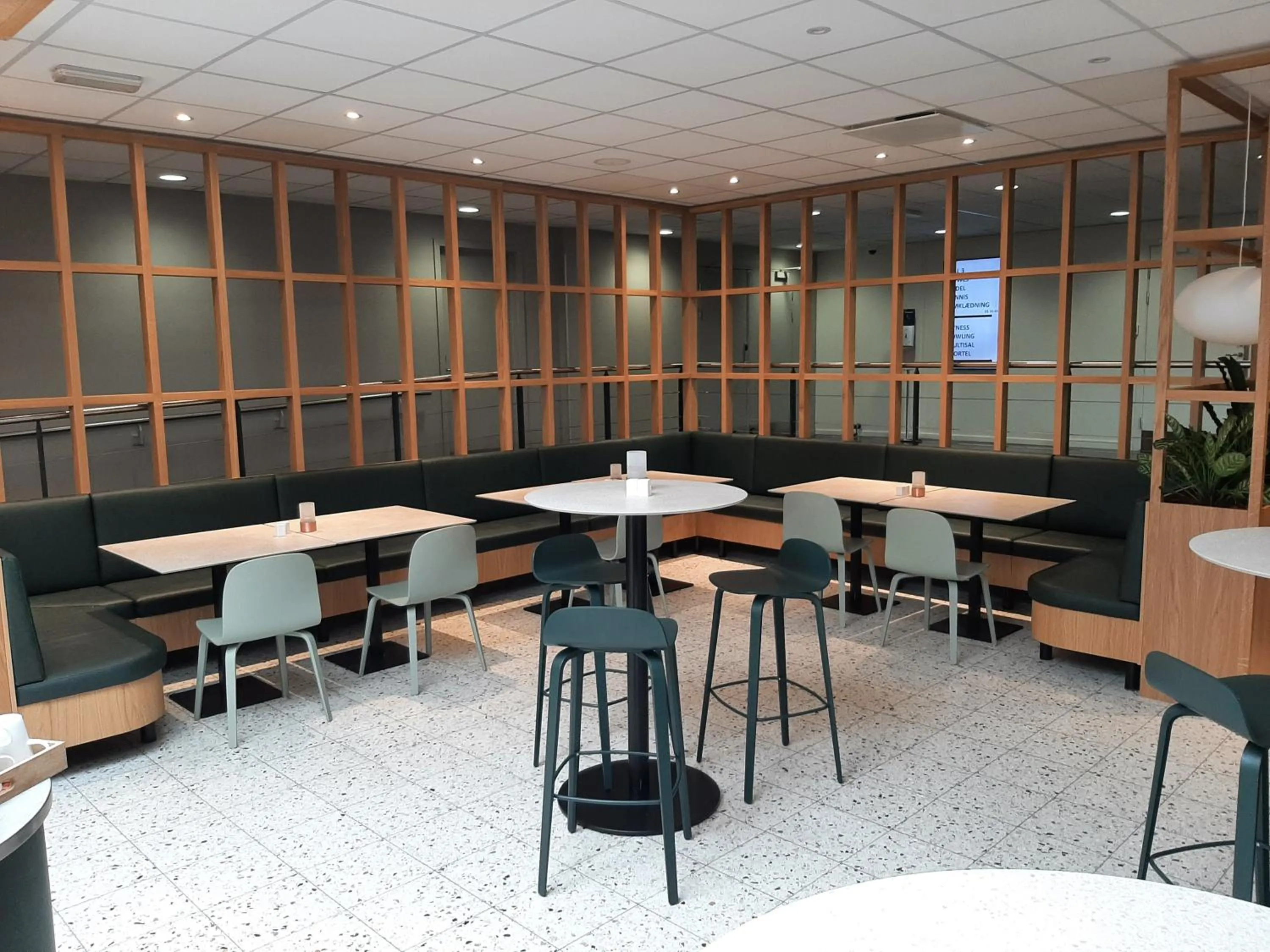 Dining area in Kolding Sportel
