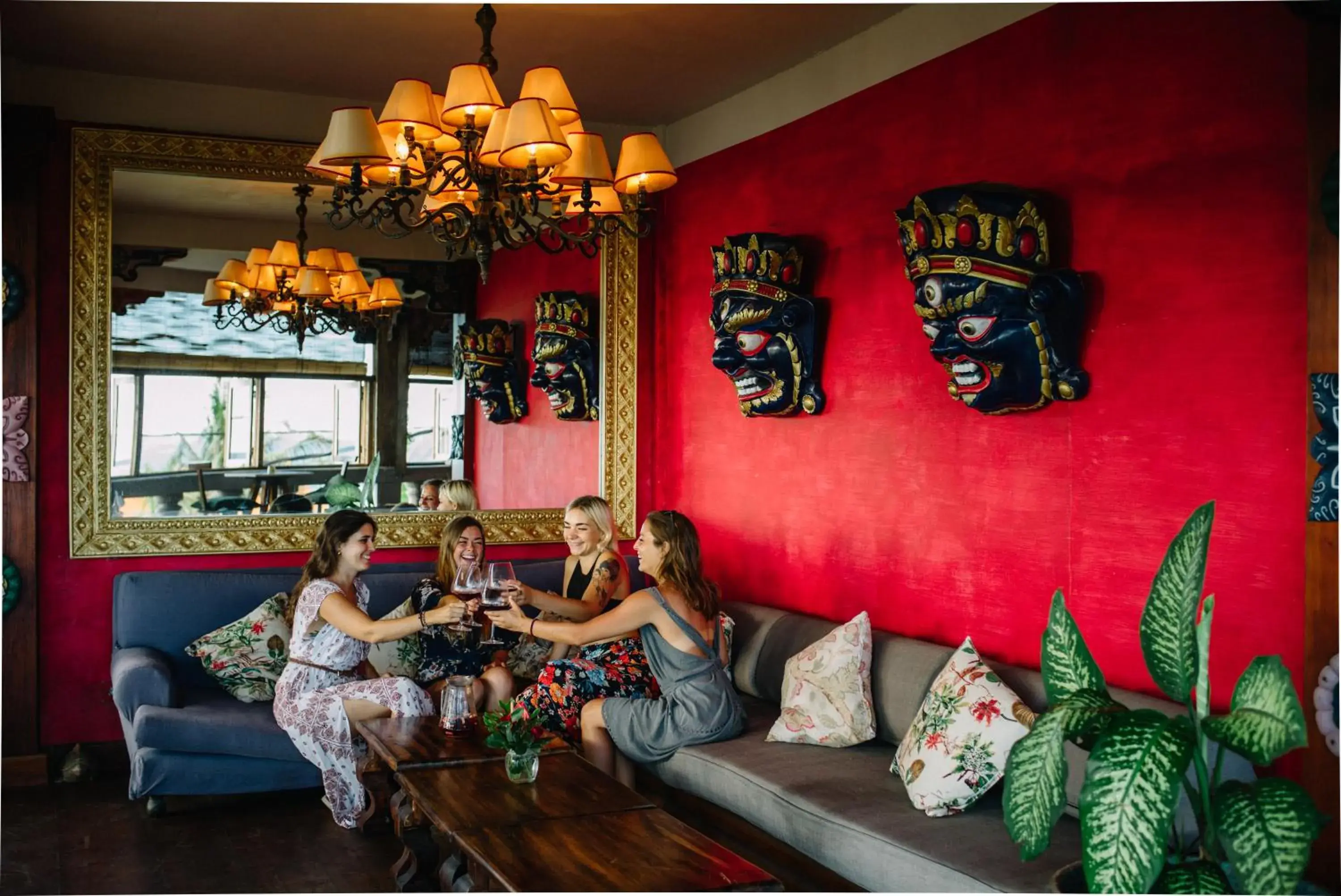 Lounge or bar in Hotel Tugu Bali Lounge or bar in Hotel Tugu Bali