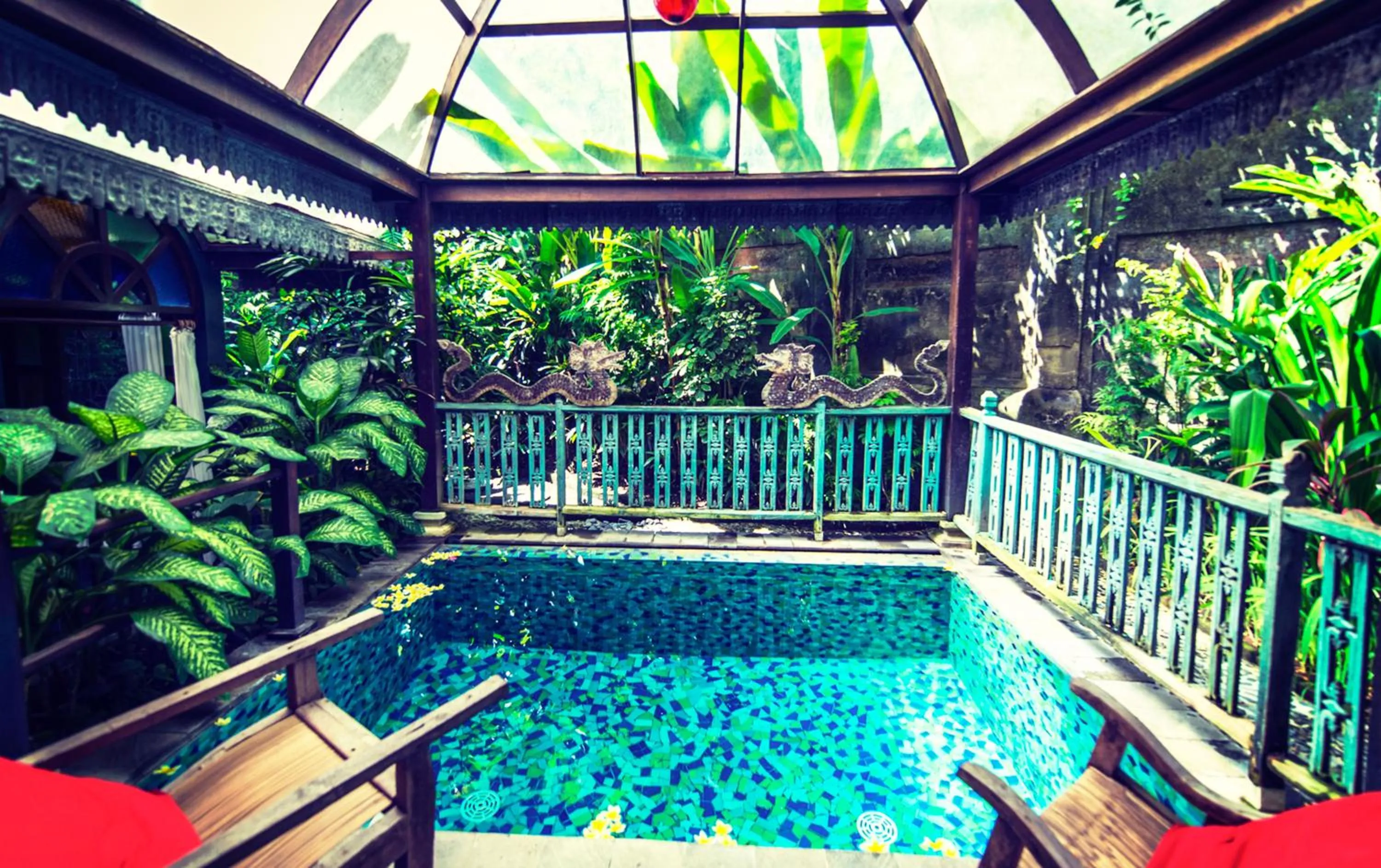 Seating area in Hotel Tugu Bali