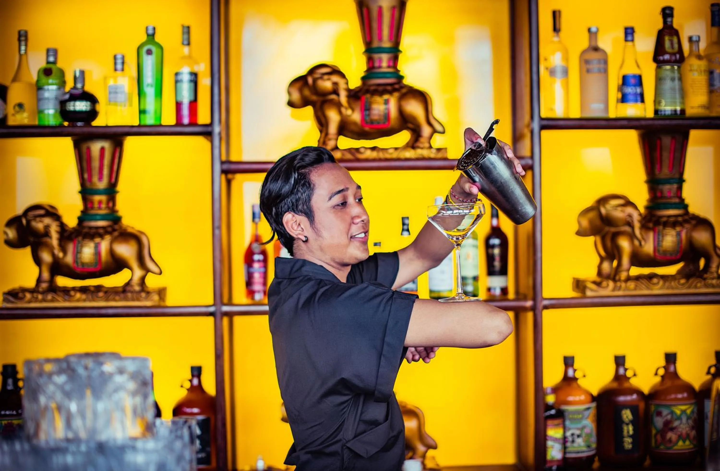 Lounge or bar in Hotel Tugu Bali