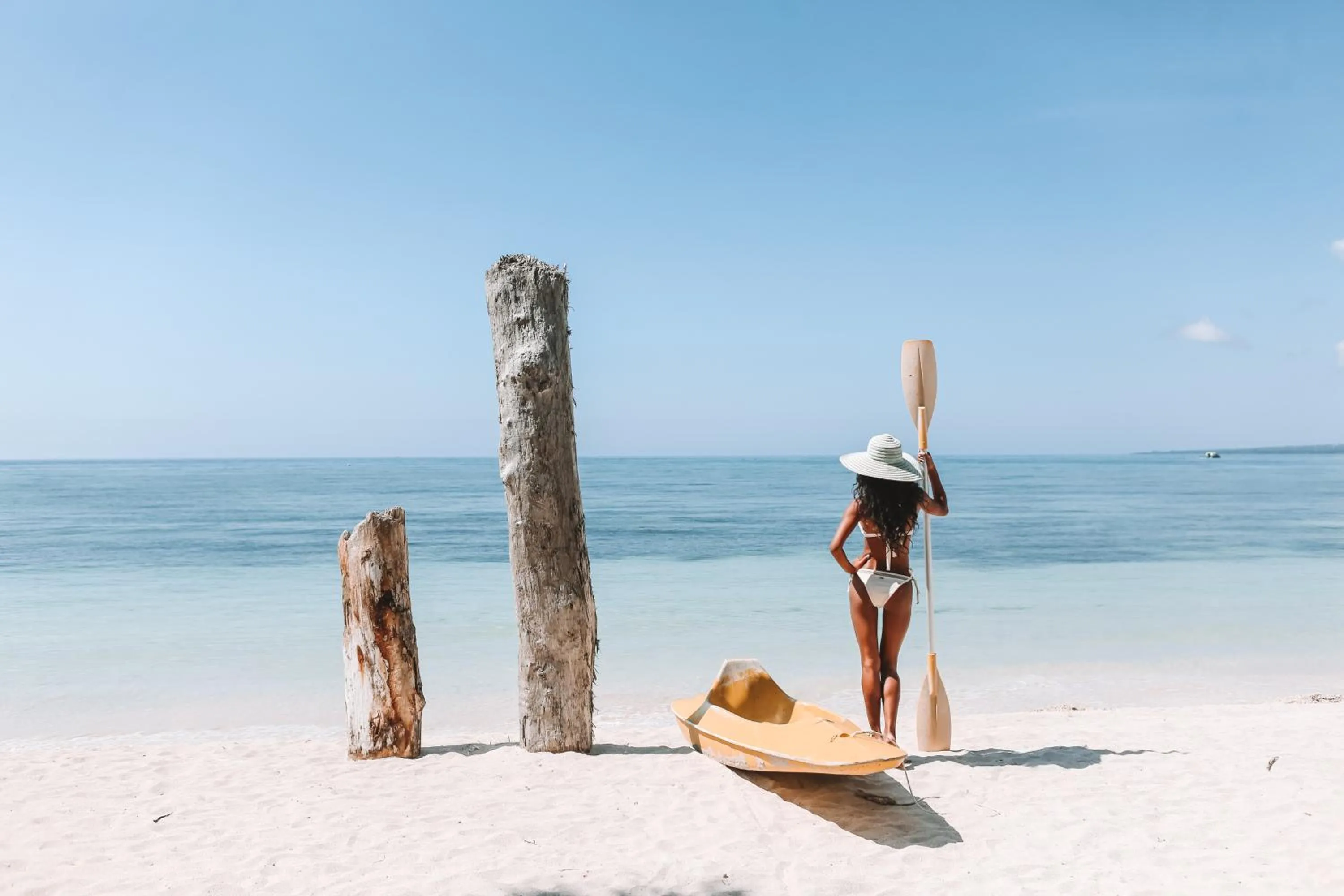 Beach in Hotel Tugu Lombok