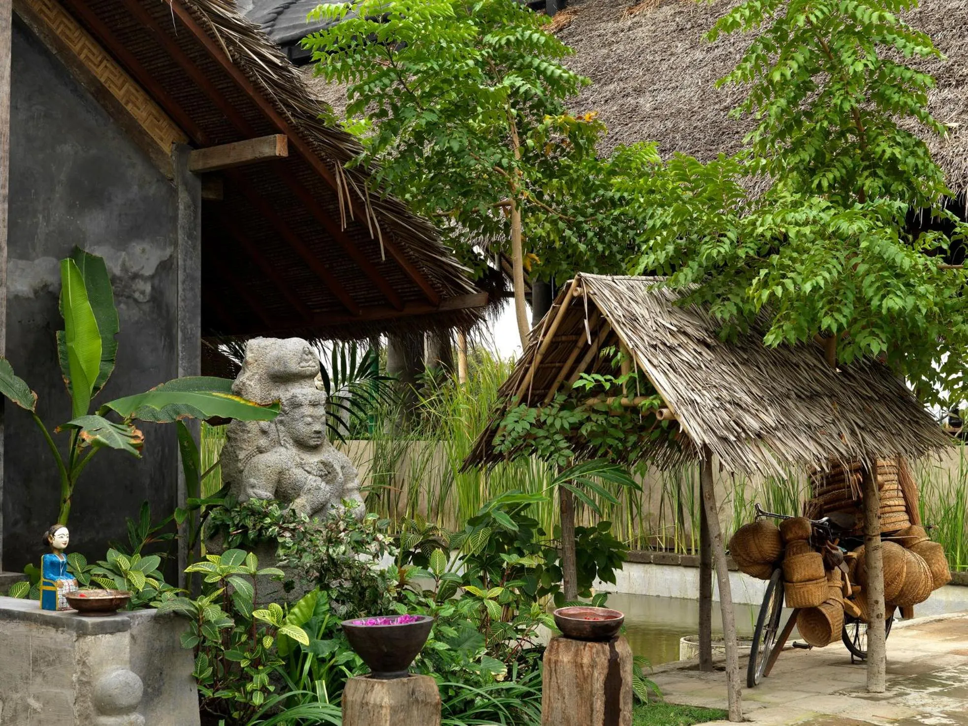 Decorative detail in Hotel Tugu Lombok