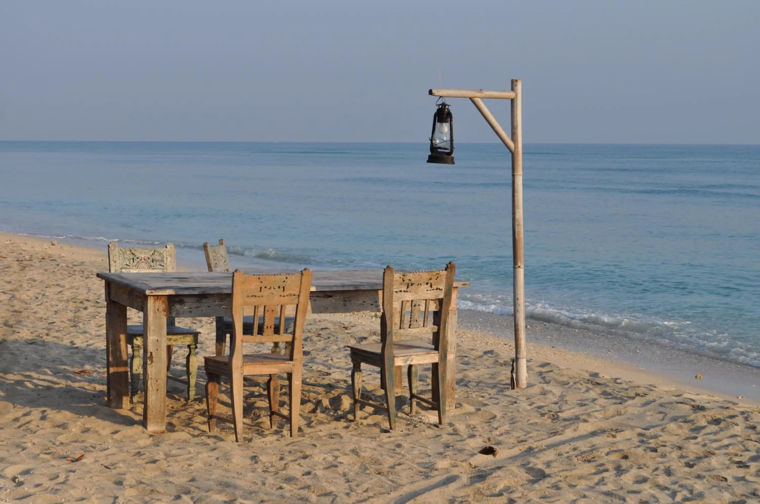 Beach in Hotel Tugu Lombok