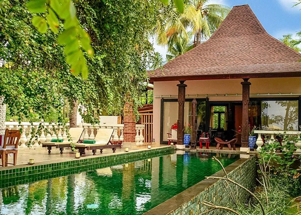 Swimming pool in Hotel Tugu Lombok
