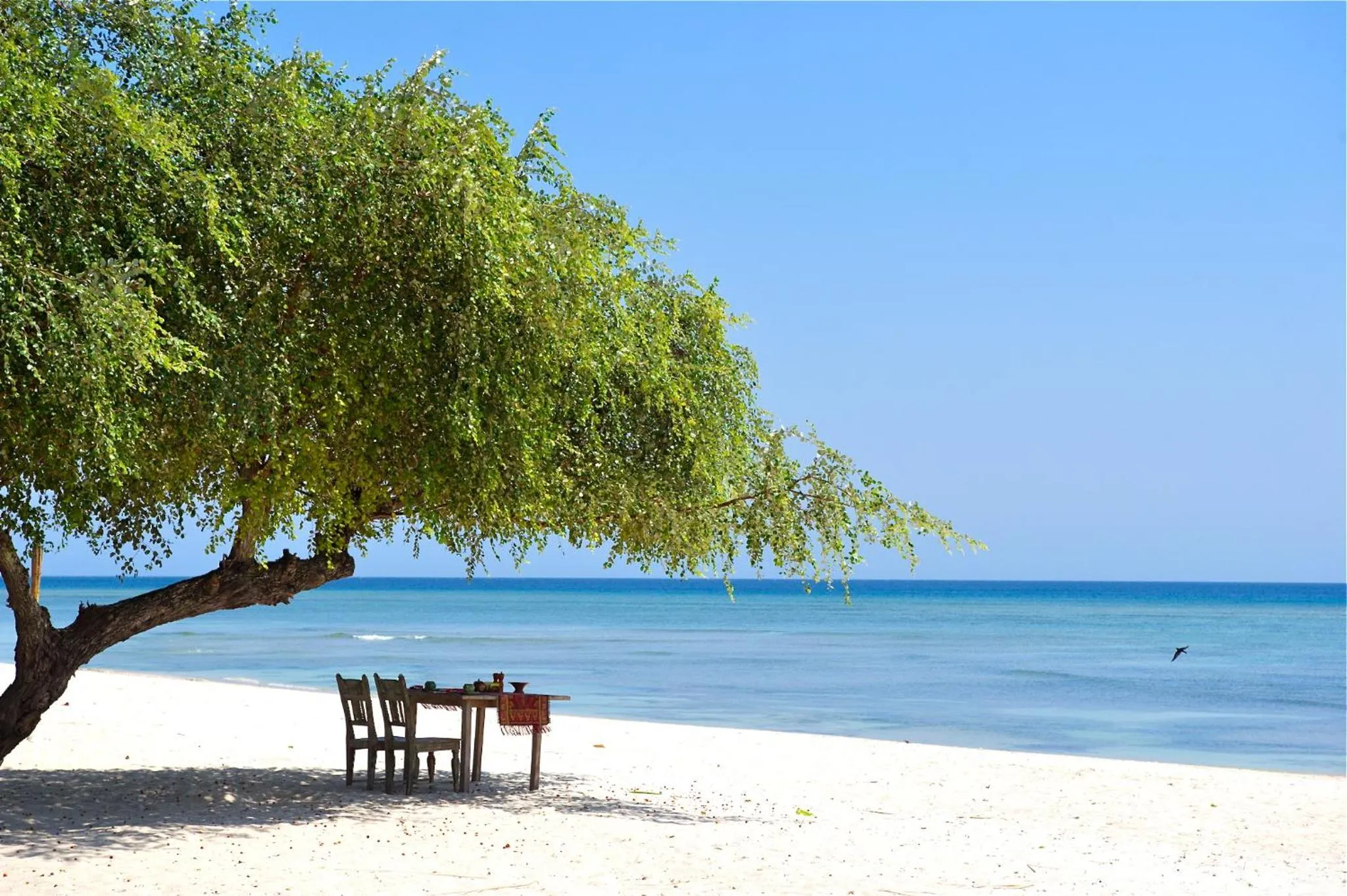Beach in Hotel Tugu Lombok