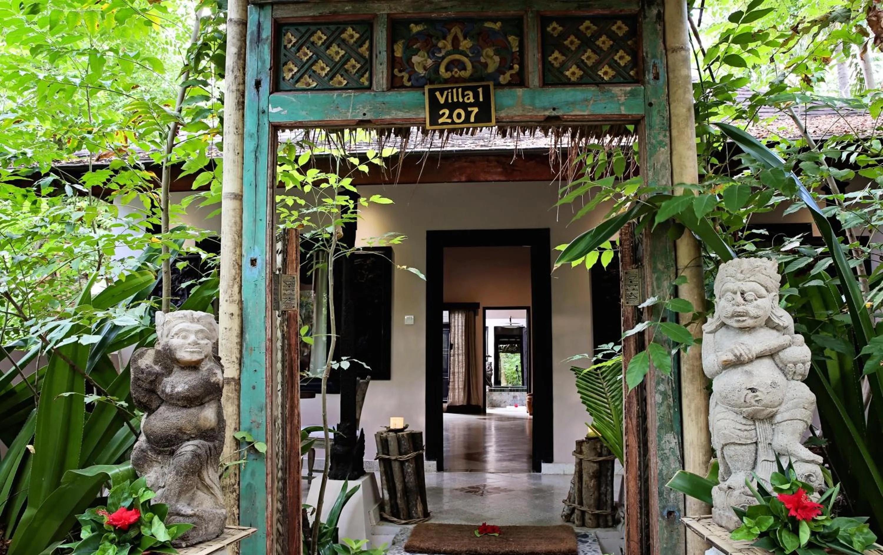 Garden in Hotel Tugu Lombok