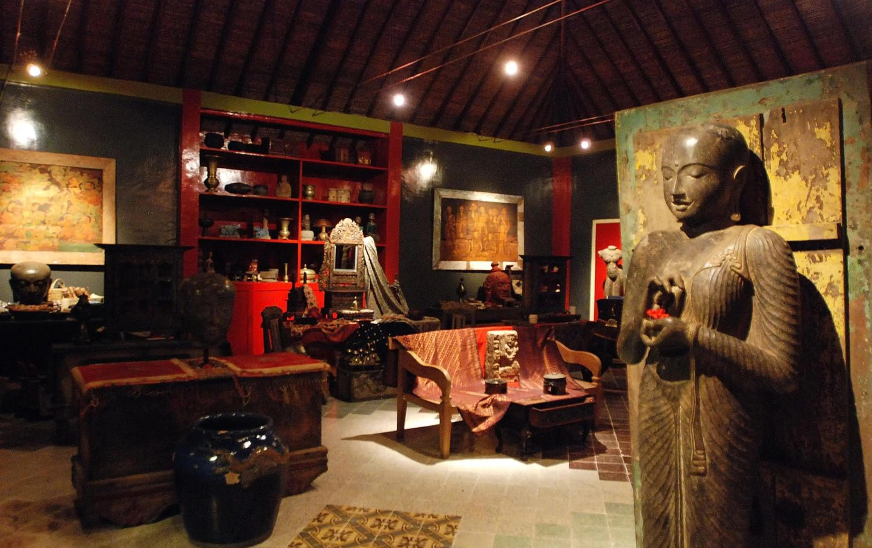 Lobby or reception in Hotel Tugu Lombok